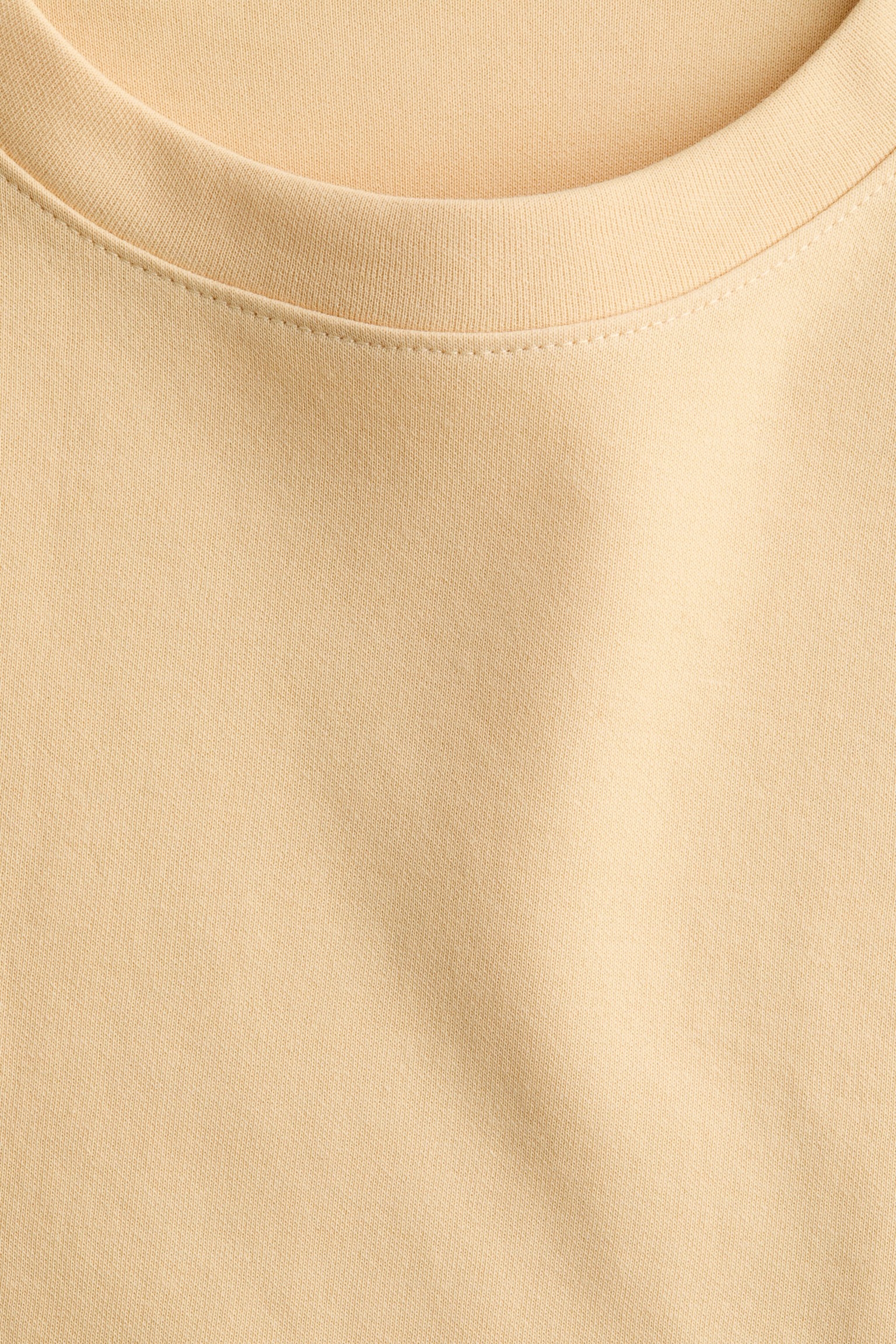 Short interlock top - Pale yellow/White/Dark brown/Bright red - 5