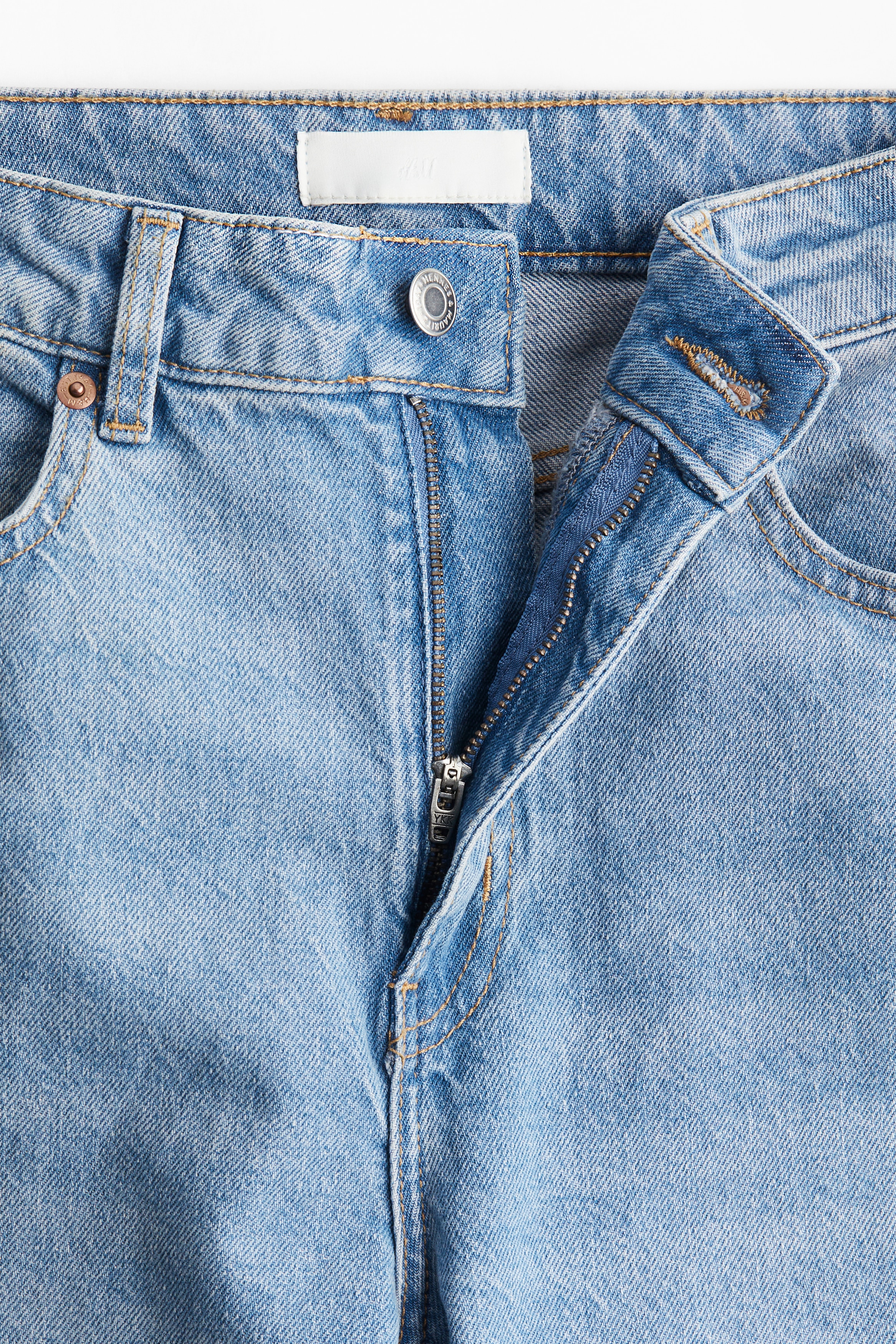 Mom Slim Fit High Waist Ankle Jeans
