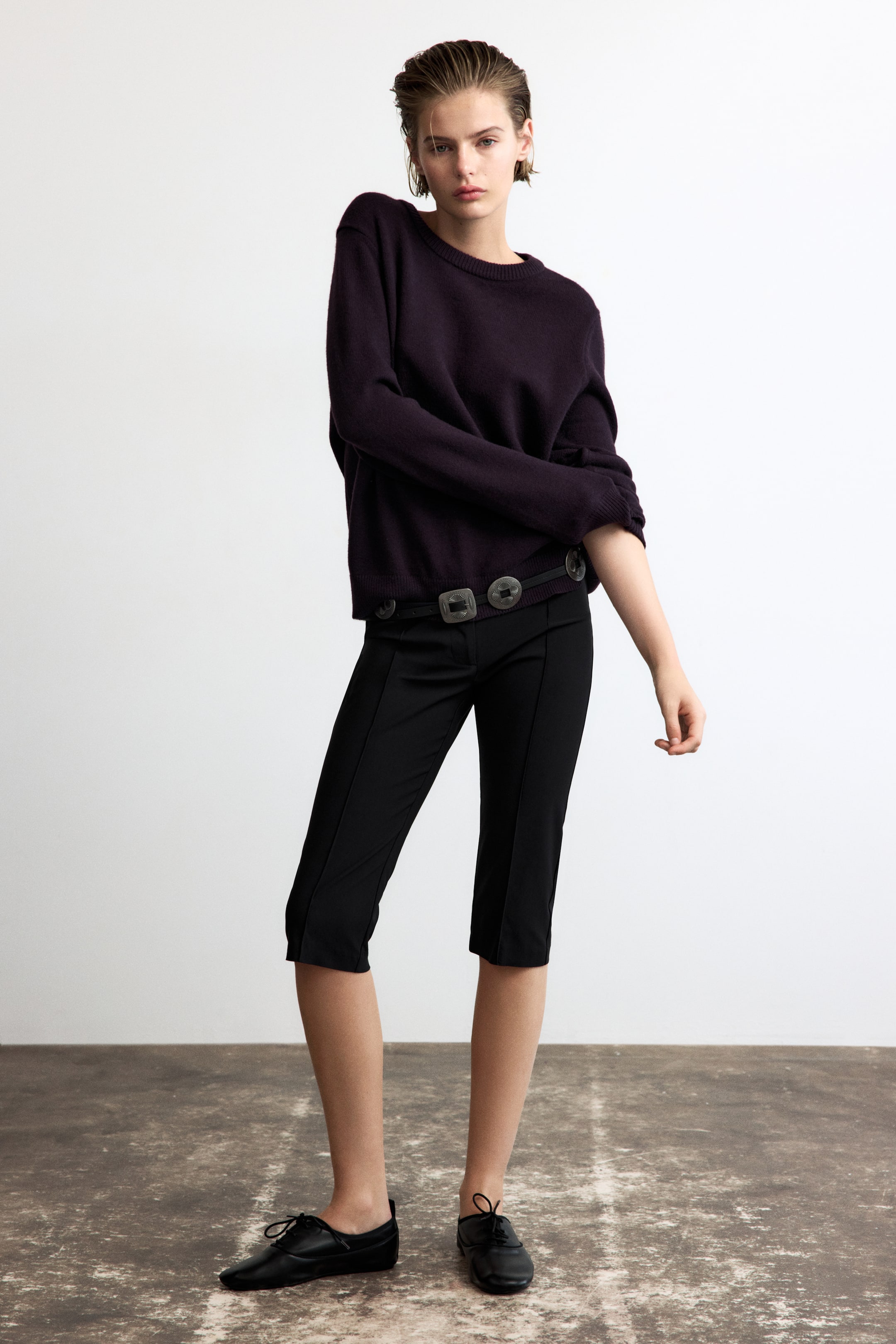 Grotere afbeelding bekijken: Trui - Donkerpaars - DAMES | H&M BE 1
