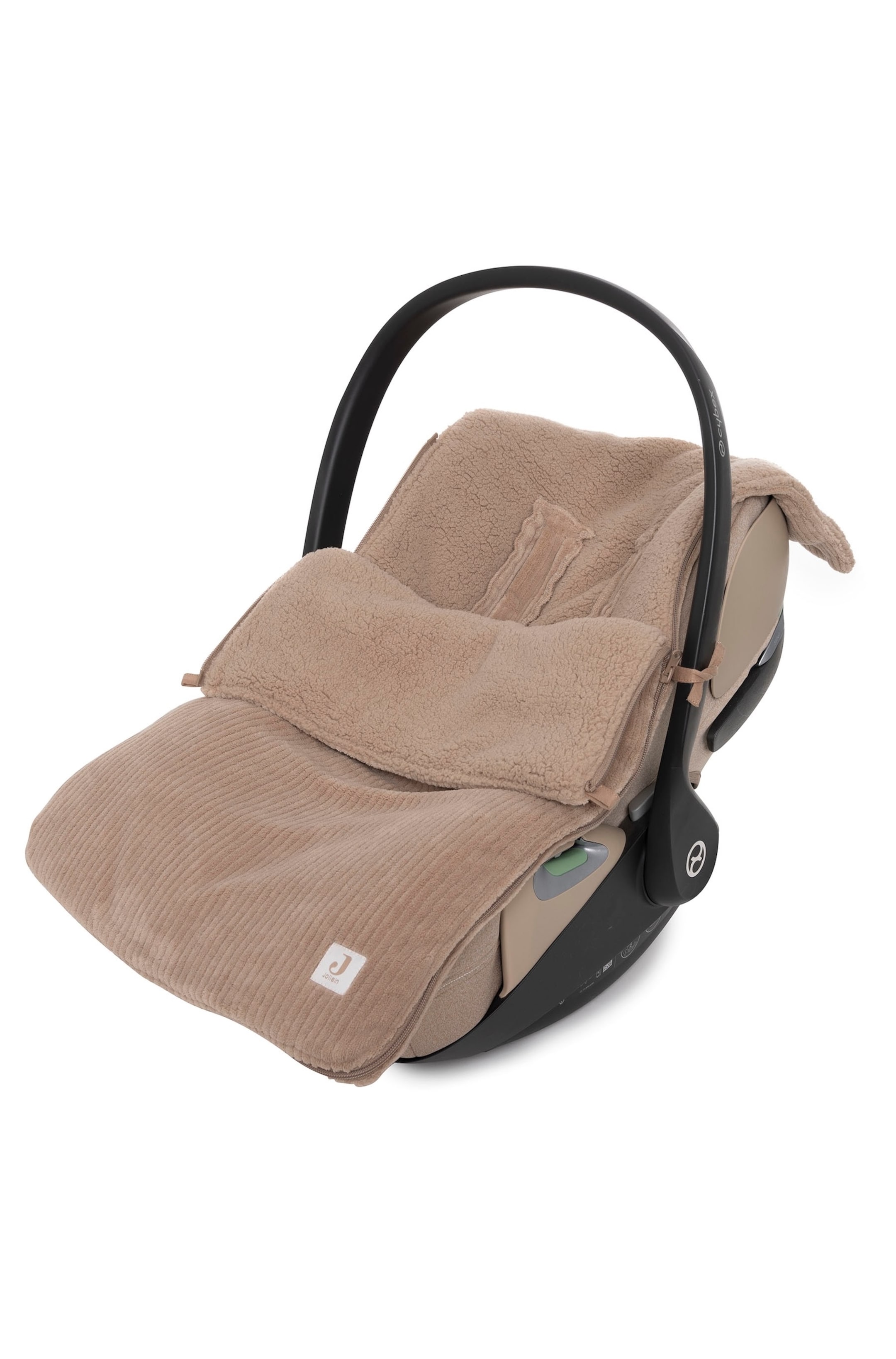 View larger image: Footmuff For Car Seat - Cloudy Rib - Cloudy Rib/milky Coffee - Jollein - Home All | H&M GB 2