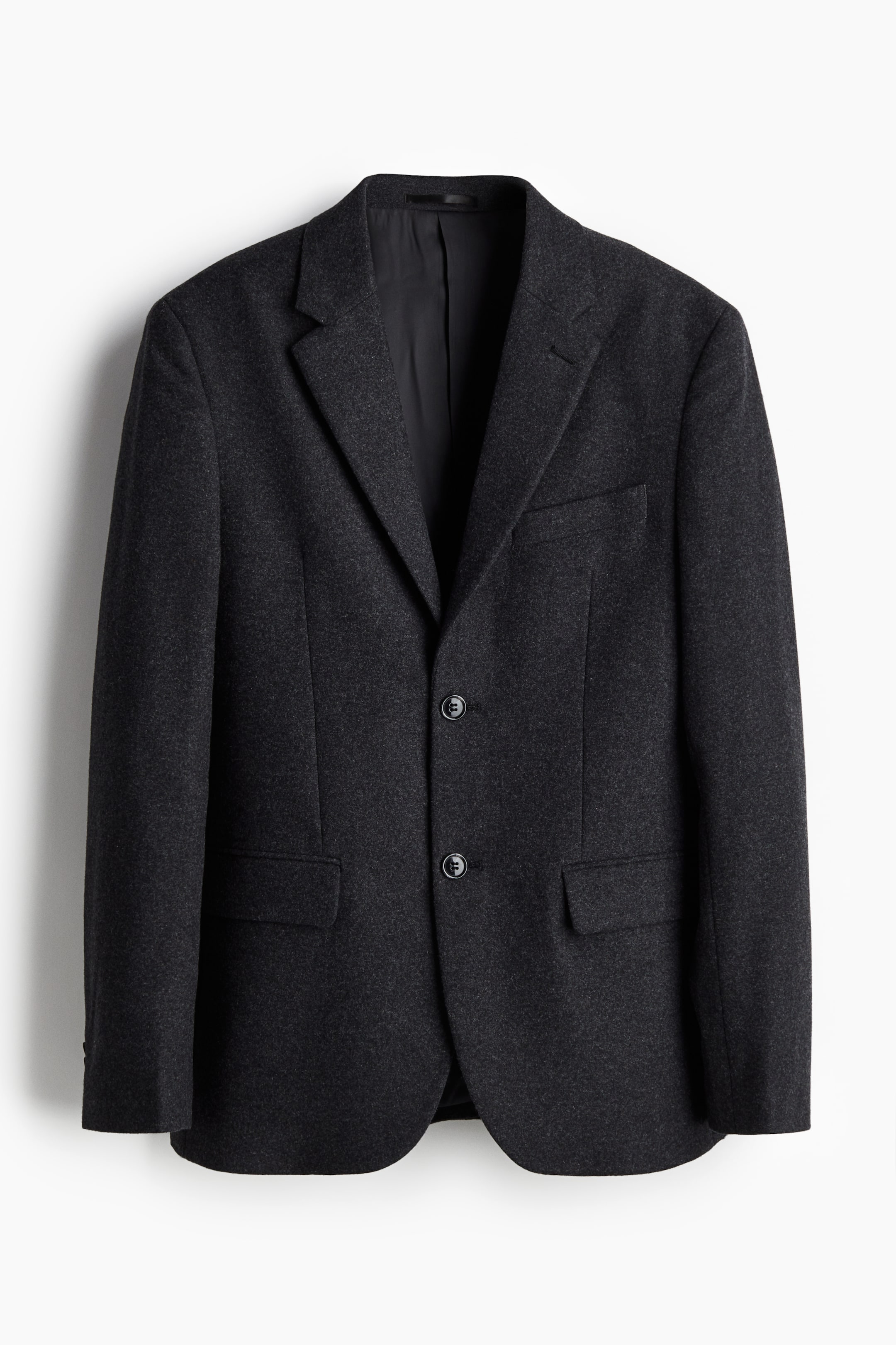 Regular Fit Wool-Blend Jacket