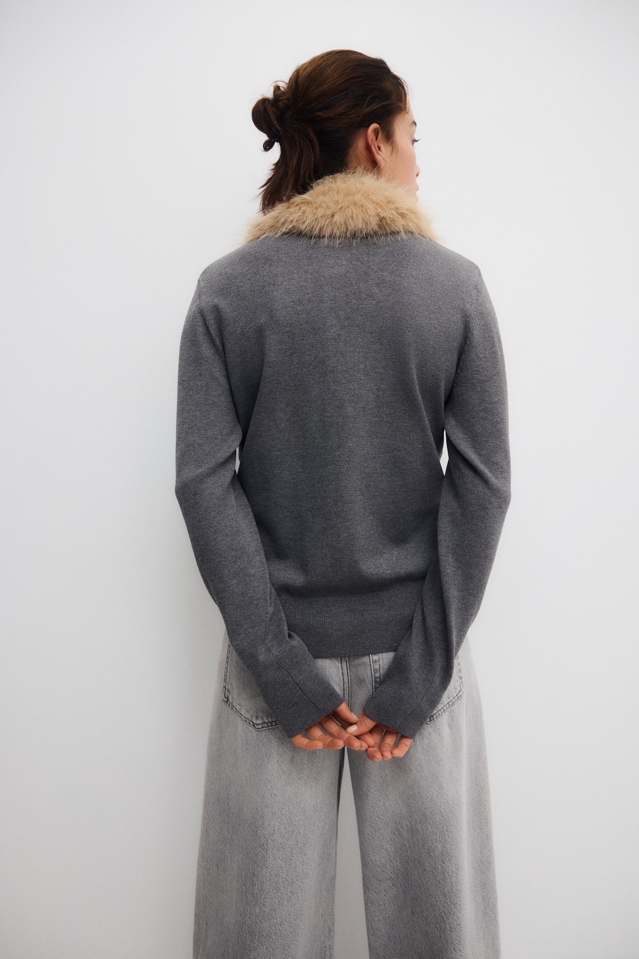 MAMA Cardigan with Collar - image 3