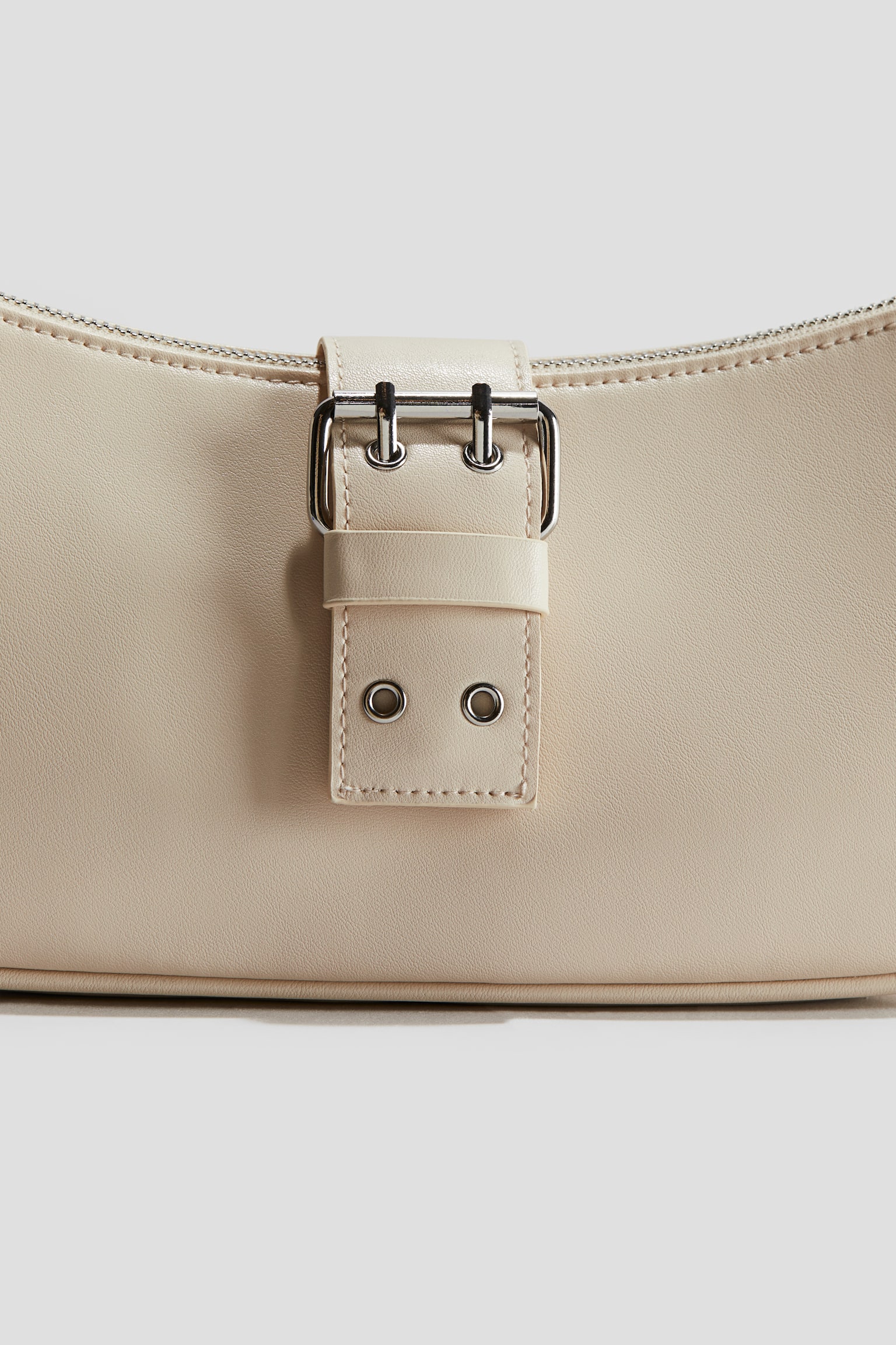 Shoulder bag - Light beige/Black - 3