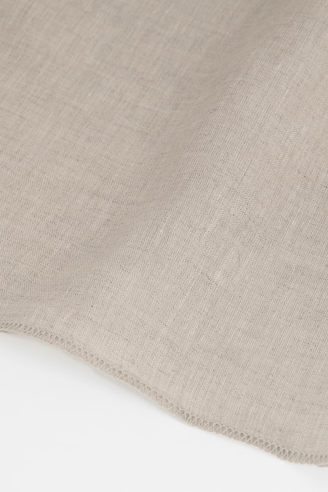 2-pack multiway linen curtains - Light beige/Grey/White/Greige - 4