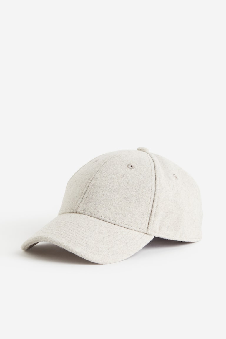 כובע מצחייה מטוויל עשוי תערובת צמר