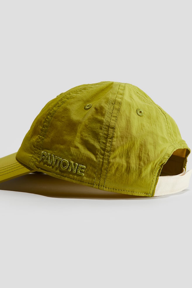 Casquette avec détail brodé-Vert - 2