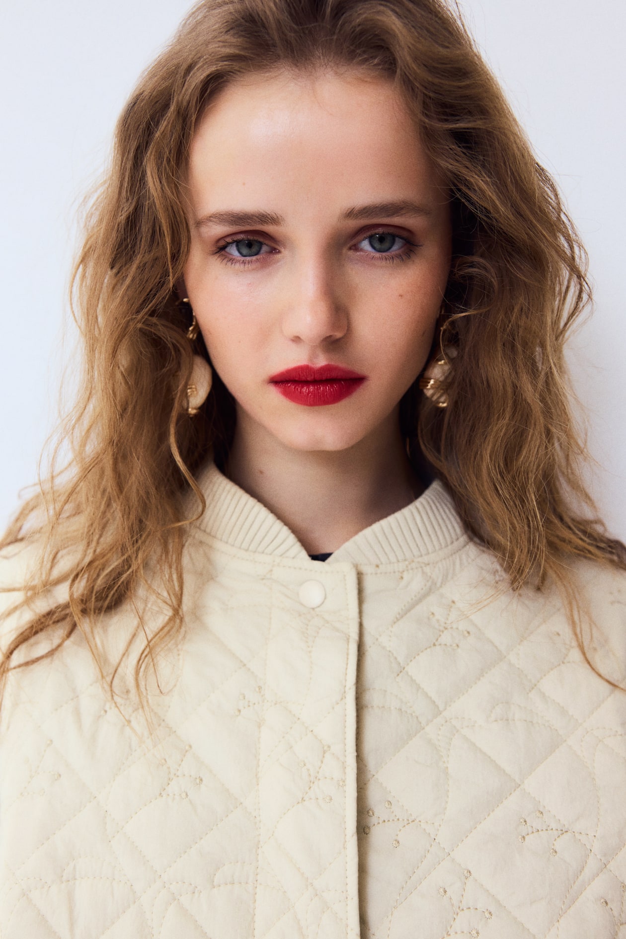 Quilted Bomber Jacket - image 3