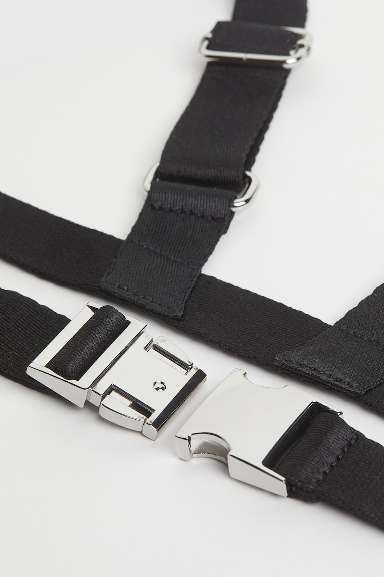 Harness with a metal buckle Black Ladies H&M IN