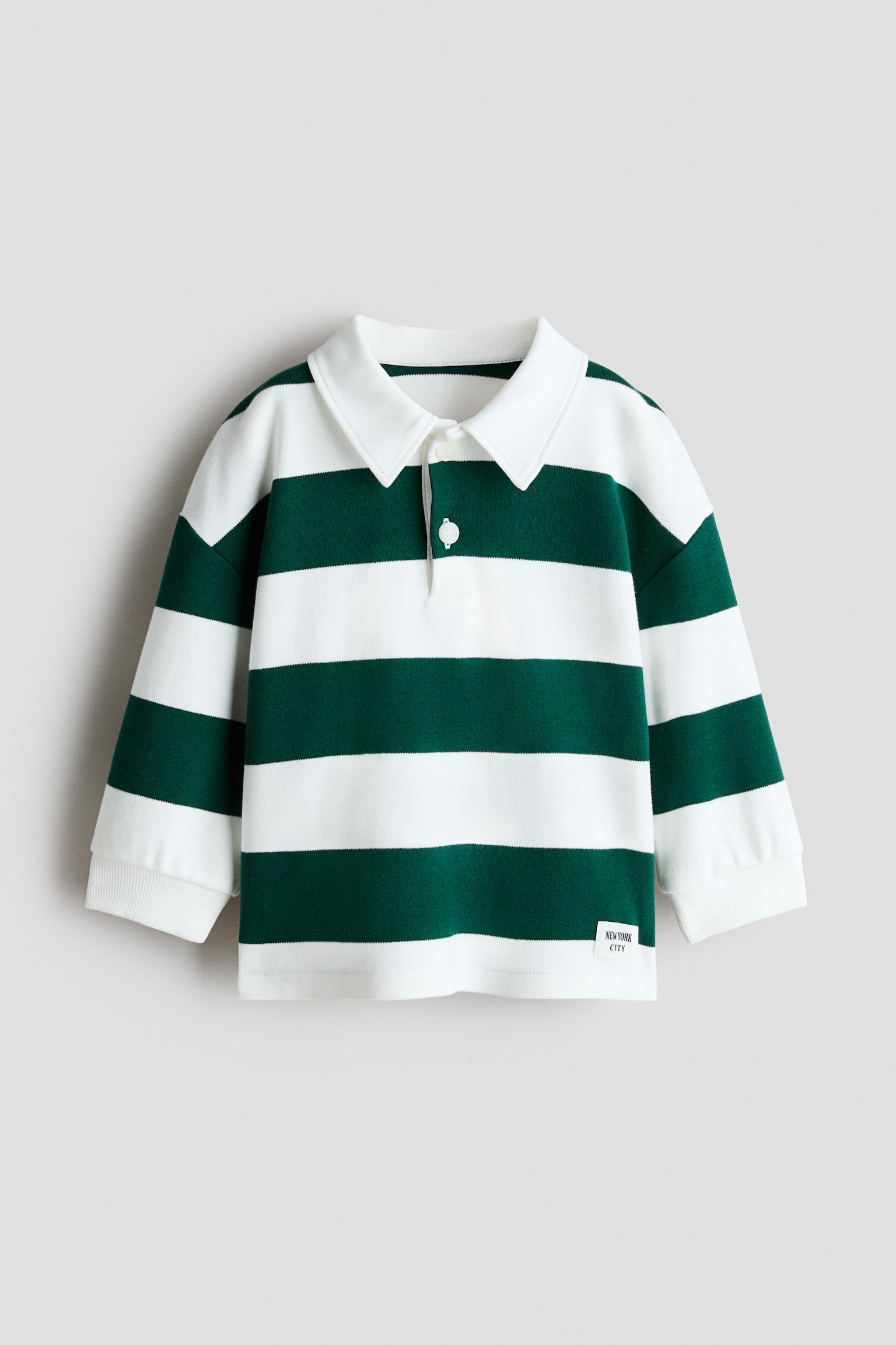 Cotton rugby shirt - White/Striped/White/Dark red striped/Light beige/Beige striped/Navy blue/White