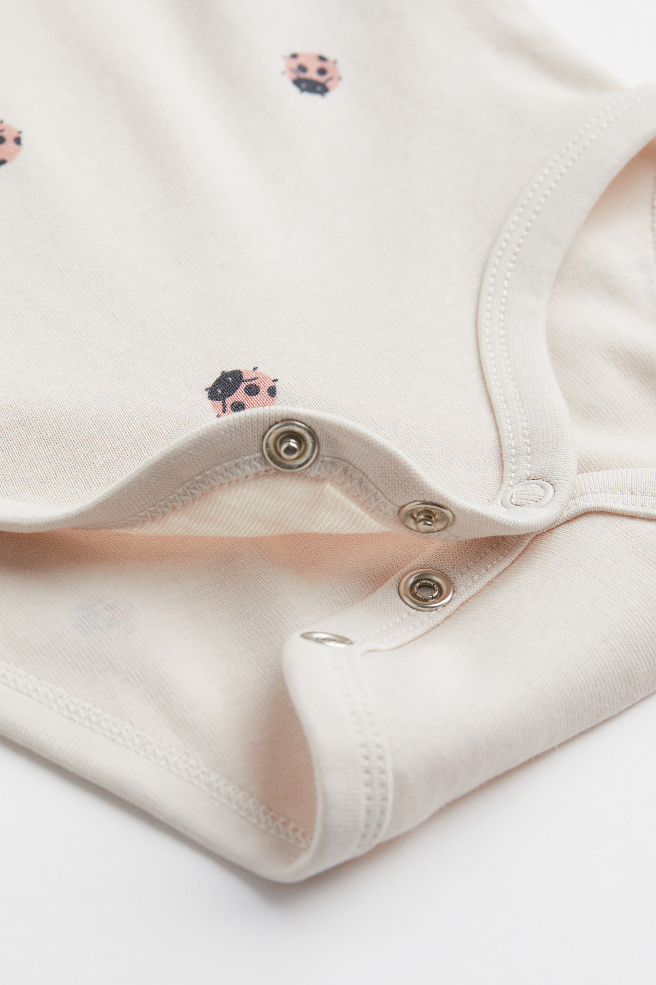 Visualizza immagine più grande: Body in jersey - Beige chiaro/coccinelle - BAMBINO | H&M IT 3