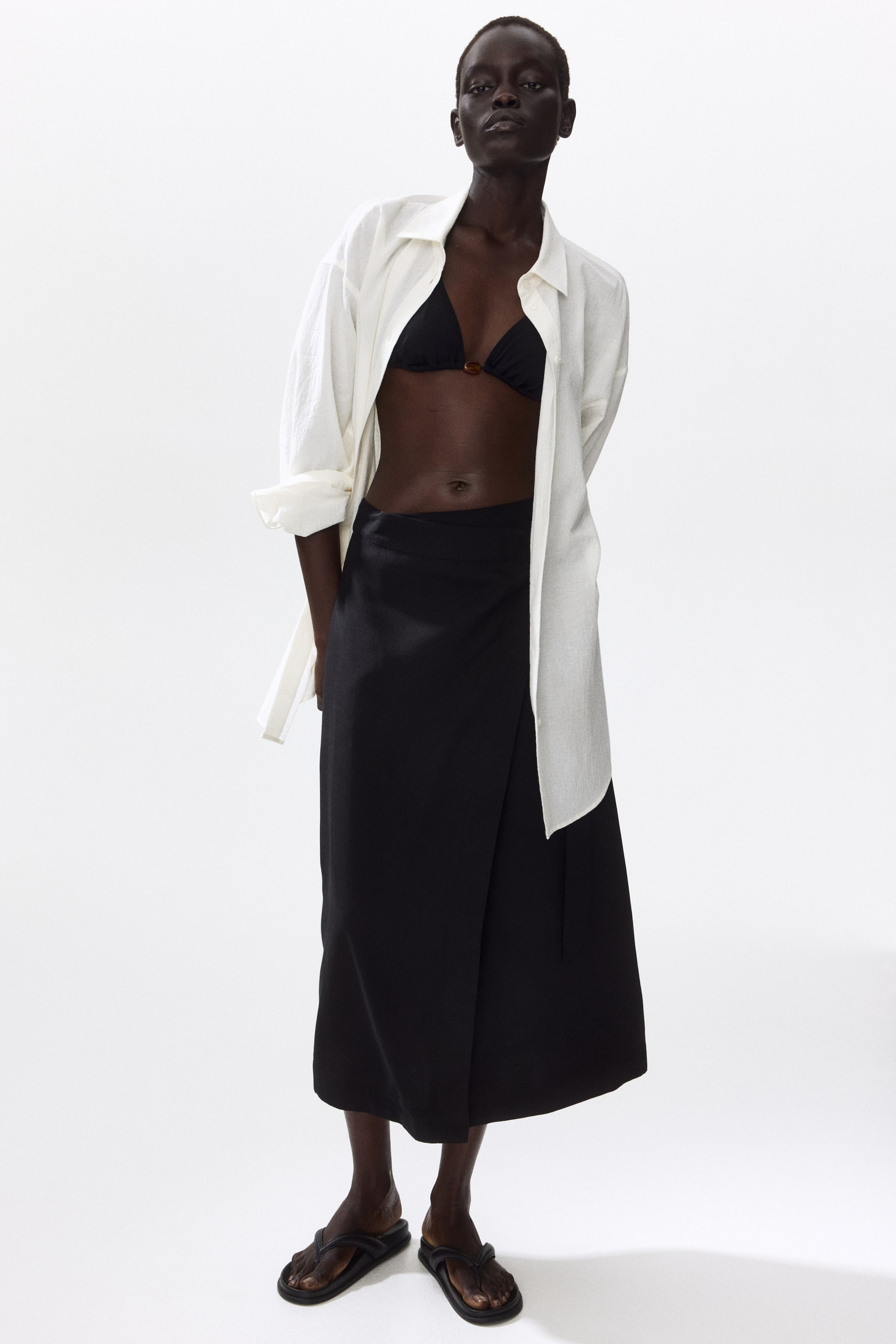 Женские юбки H&M Wrap Skirt — фото 5
