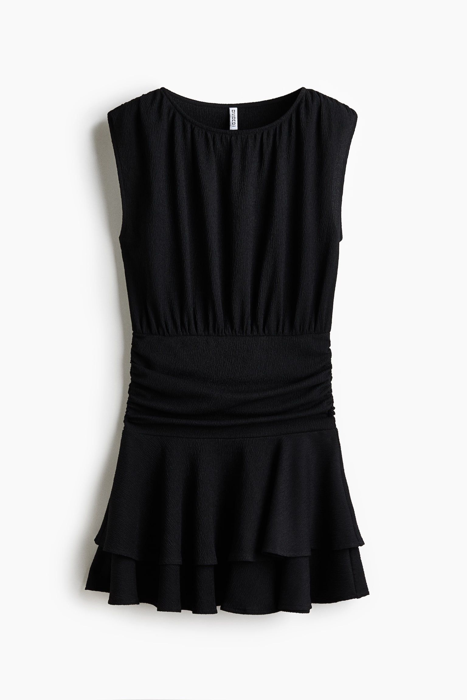 Crinkled tiered dress - 2