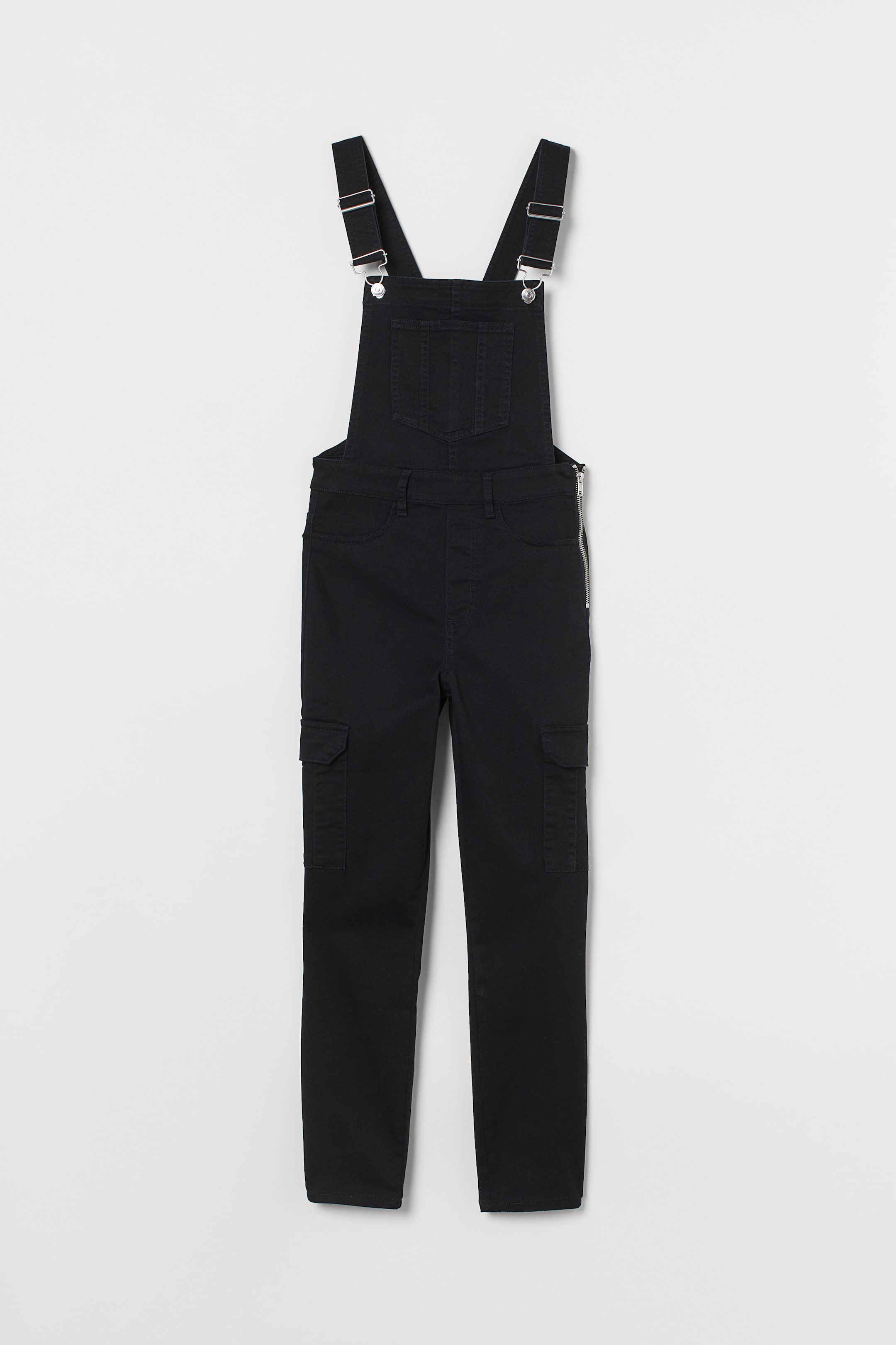 Salopette en denim - Noir - FEMME | H&M CA