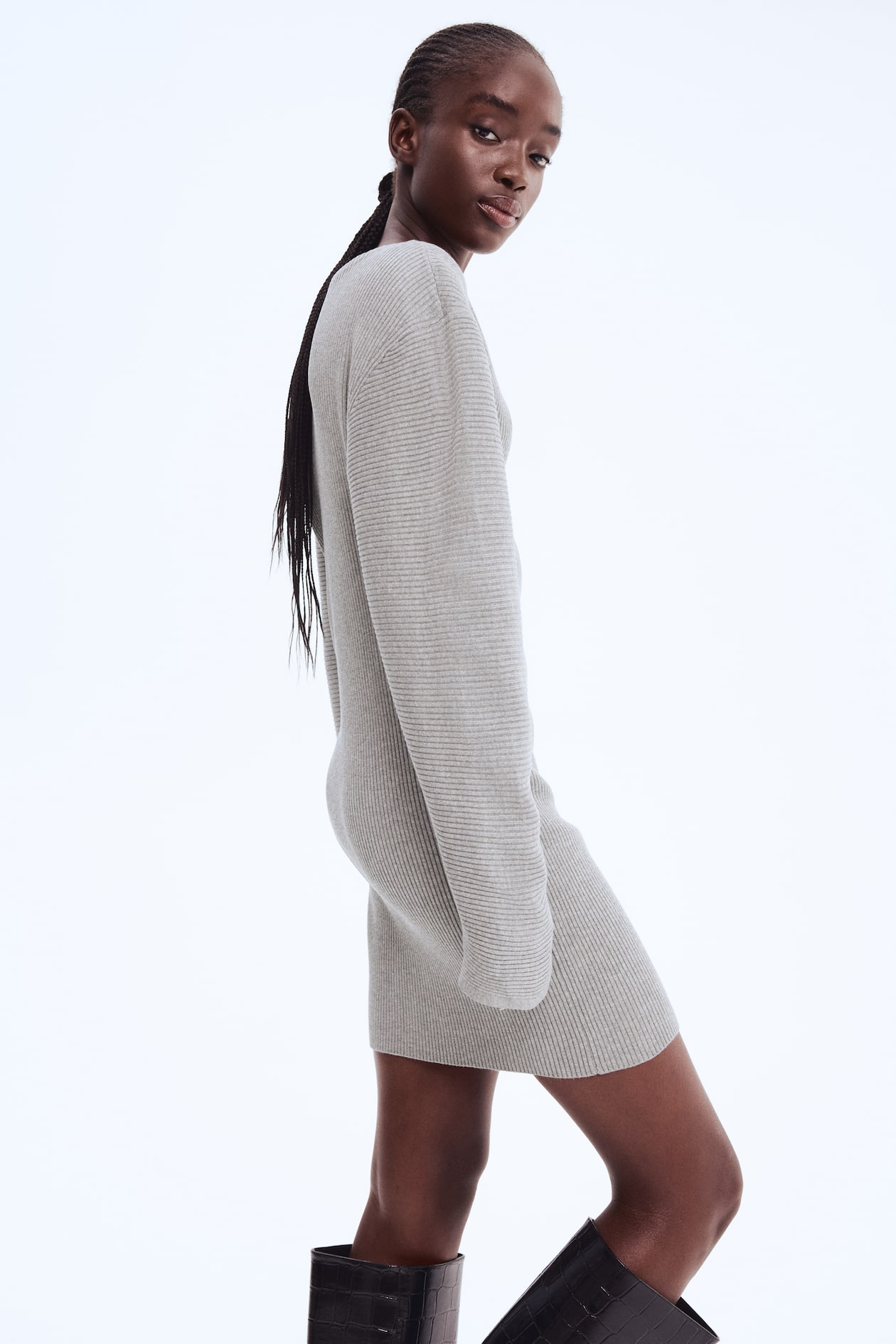 Rib-Knit Dress - image 2