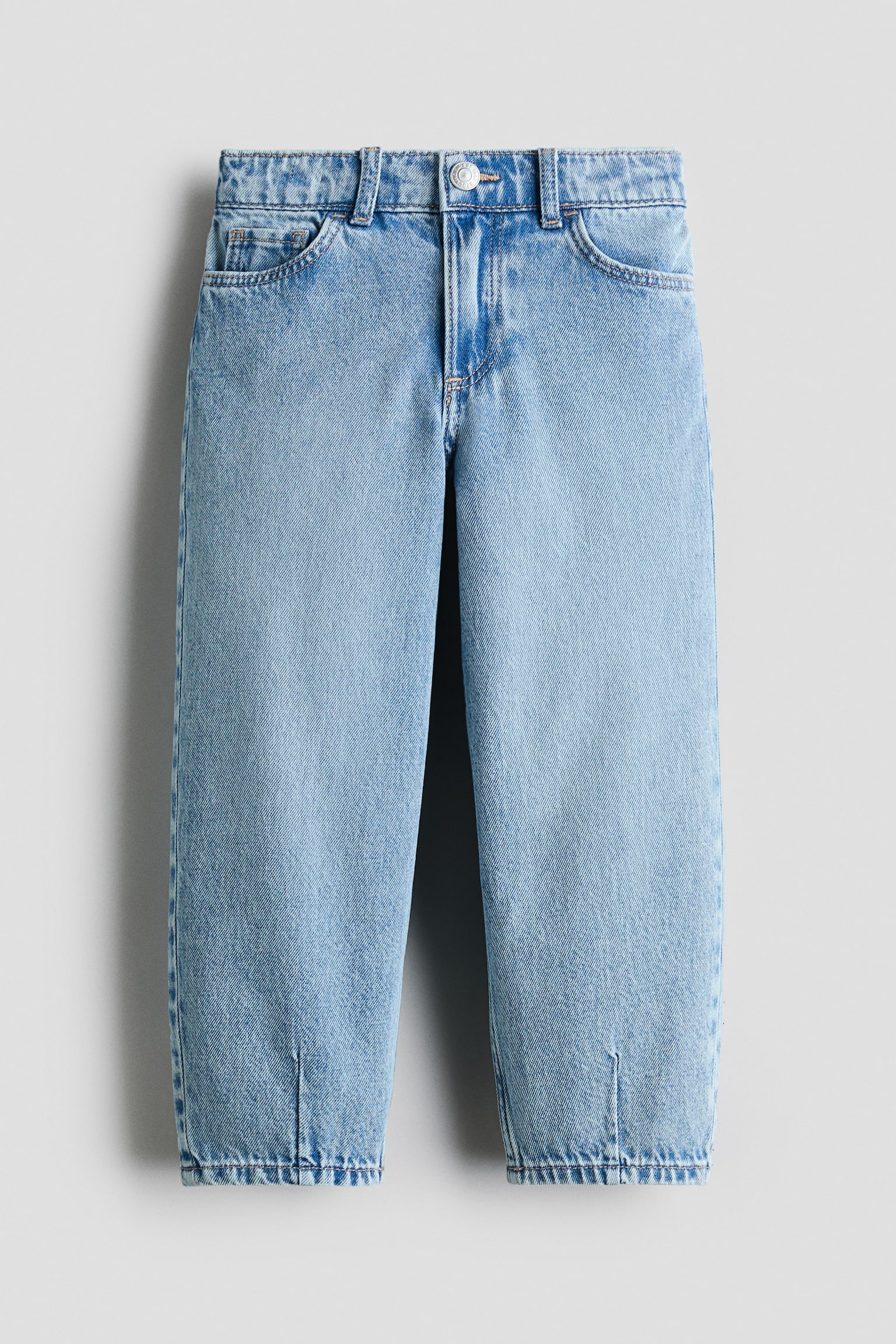 Loose-Fit Barrel Jeans - Light denim blue/Denim blue - 1