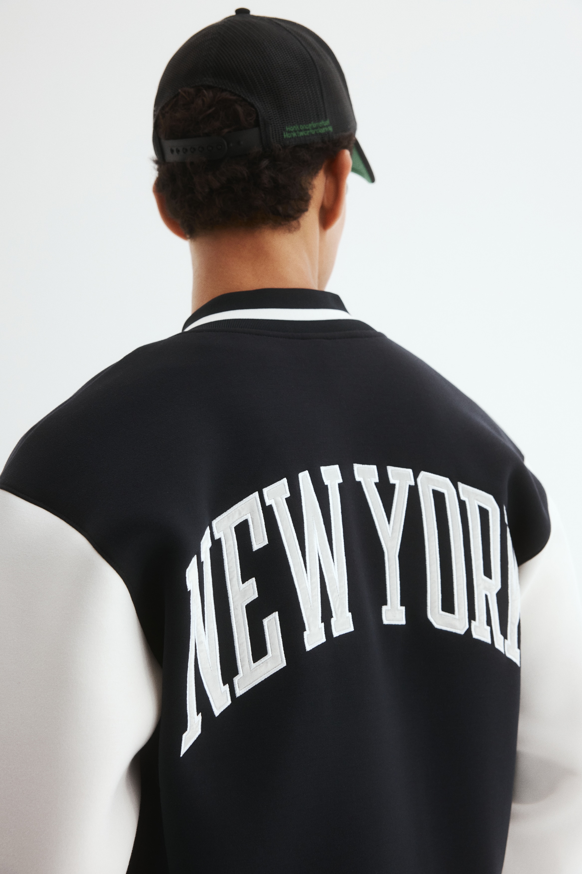 Loose Fit Baseball jacket