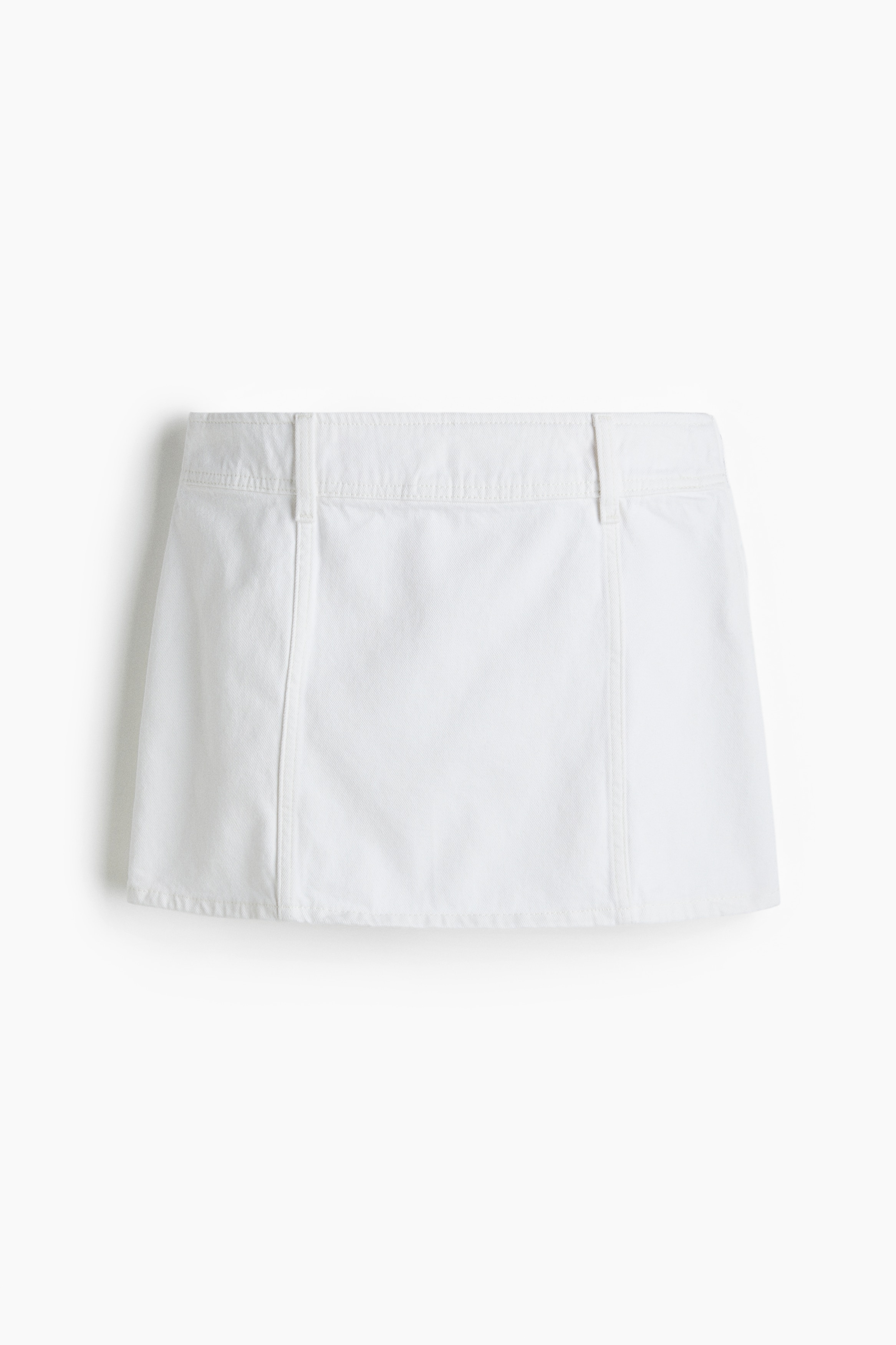 Mininederdel - Hvid/Sort/Vinrød/Sort/Mørkegrøn/Mørk denimblå/Lys denimblå