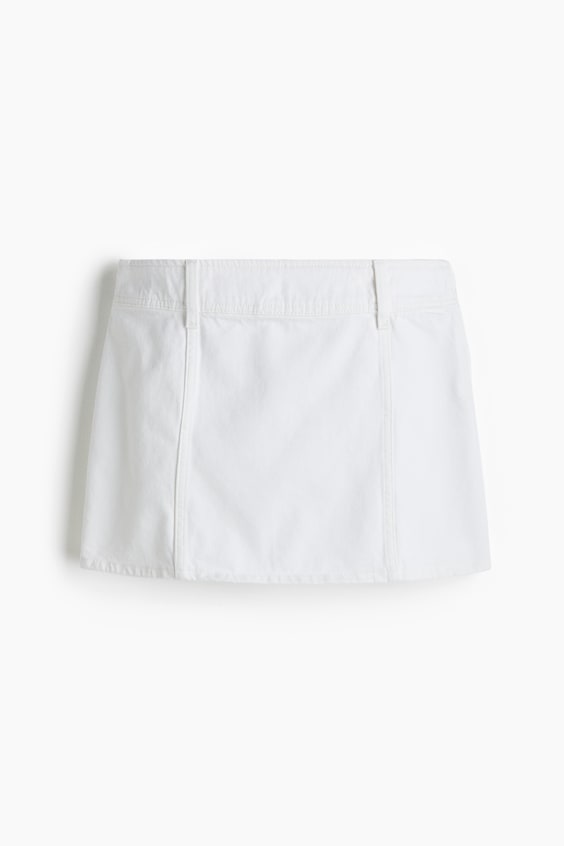 Minigonna · bianco