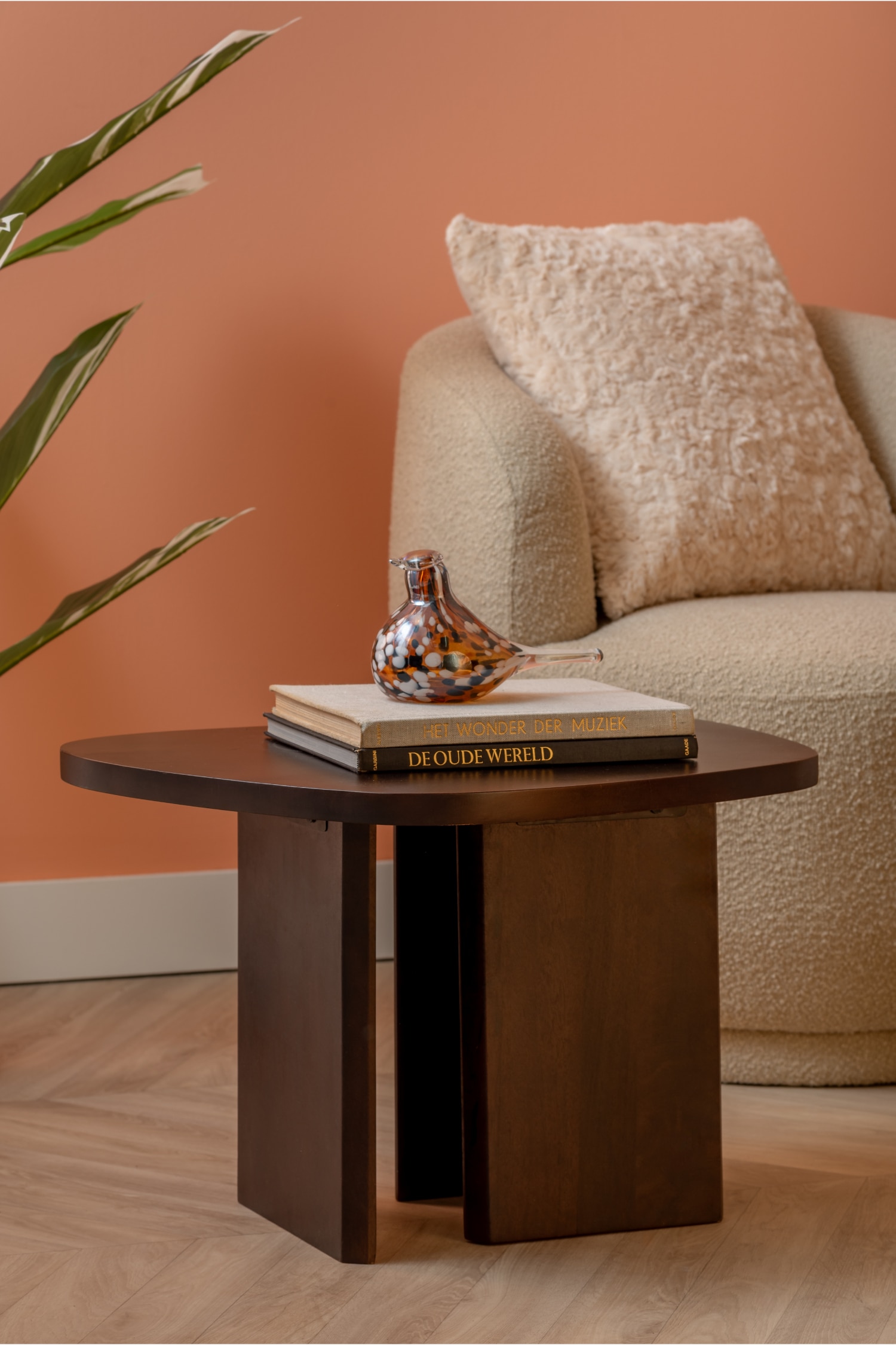 Organic Side Table - Brown