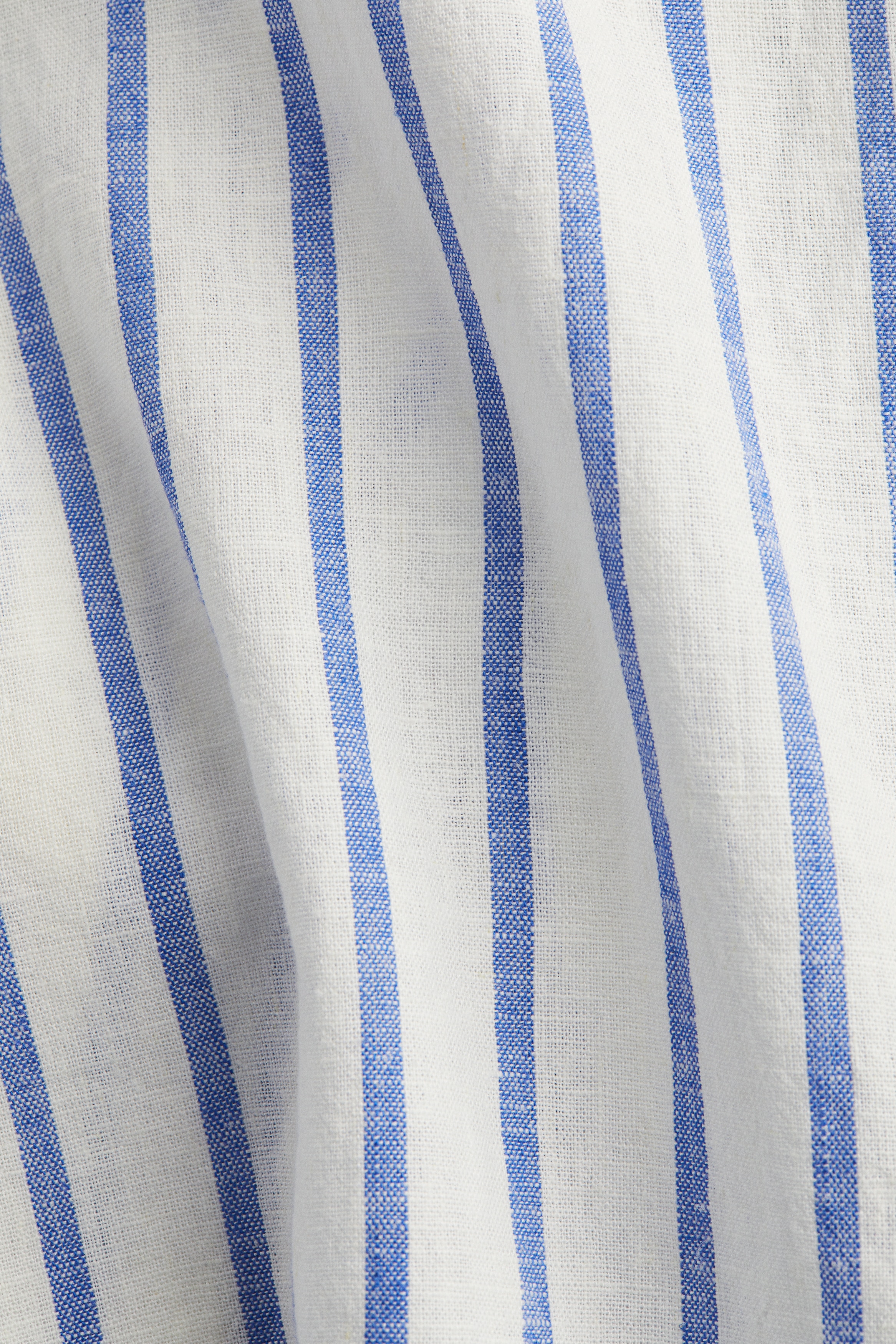 Linen-blend shirt