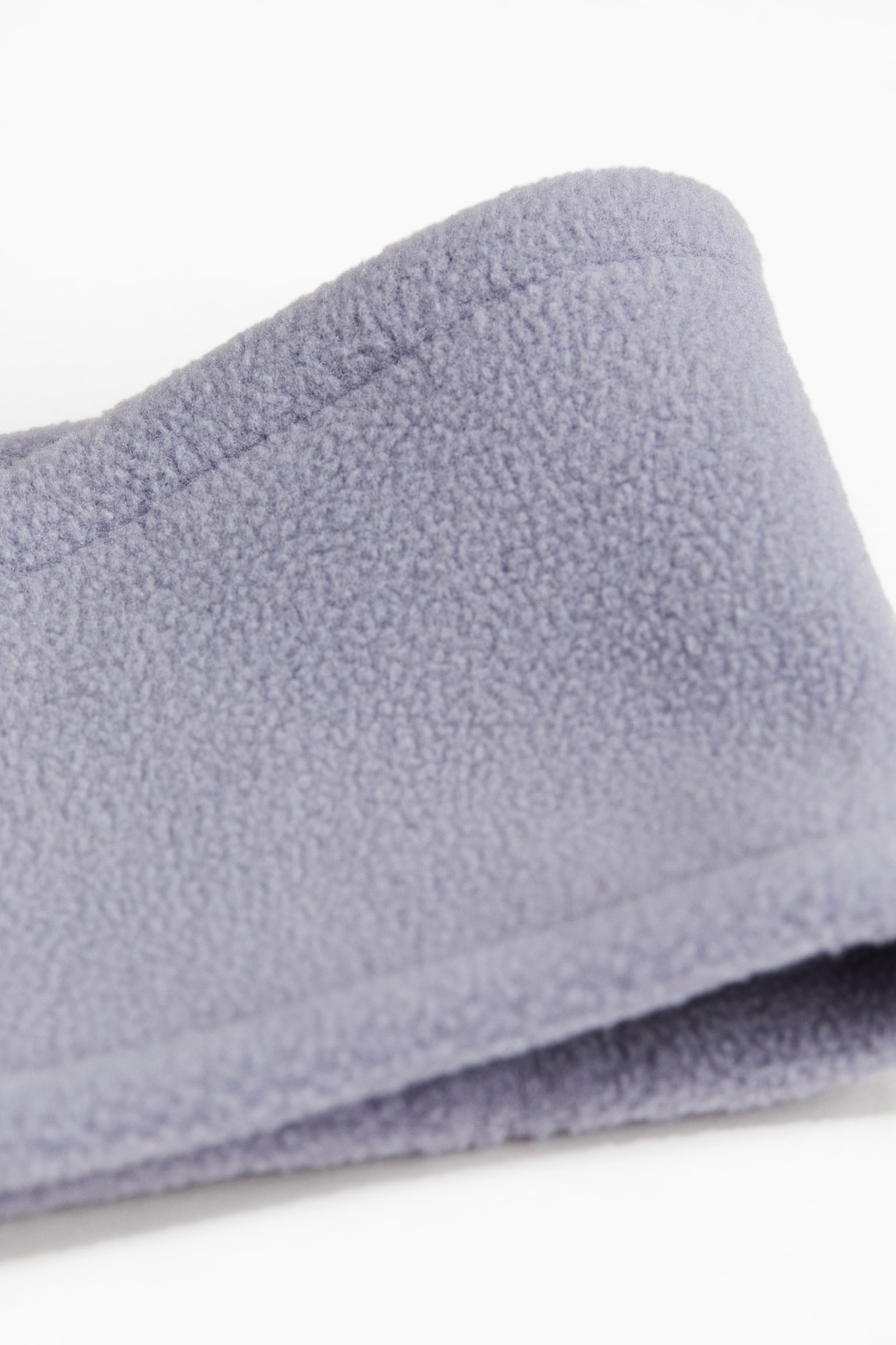 Fleece sports headband - Purple/Black - 2