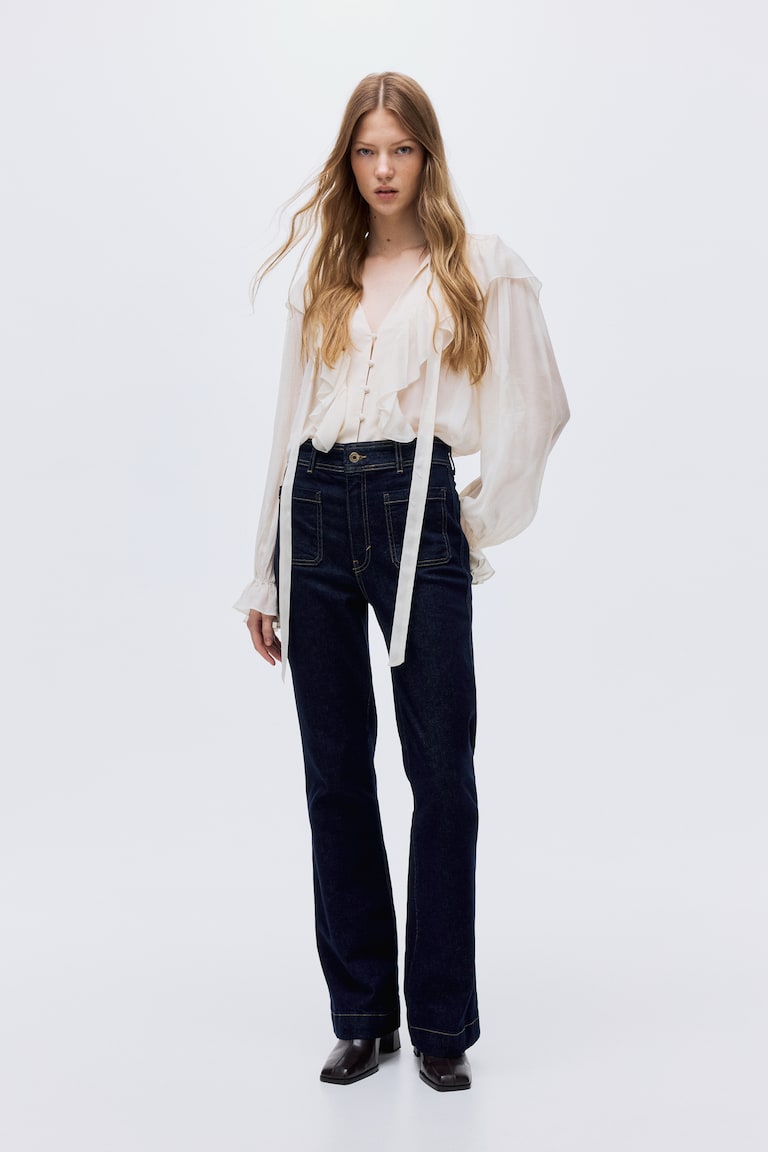 Flared High Jeans