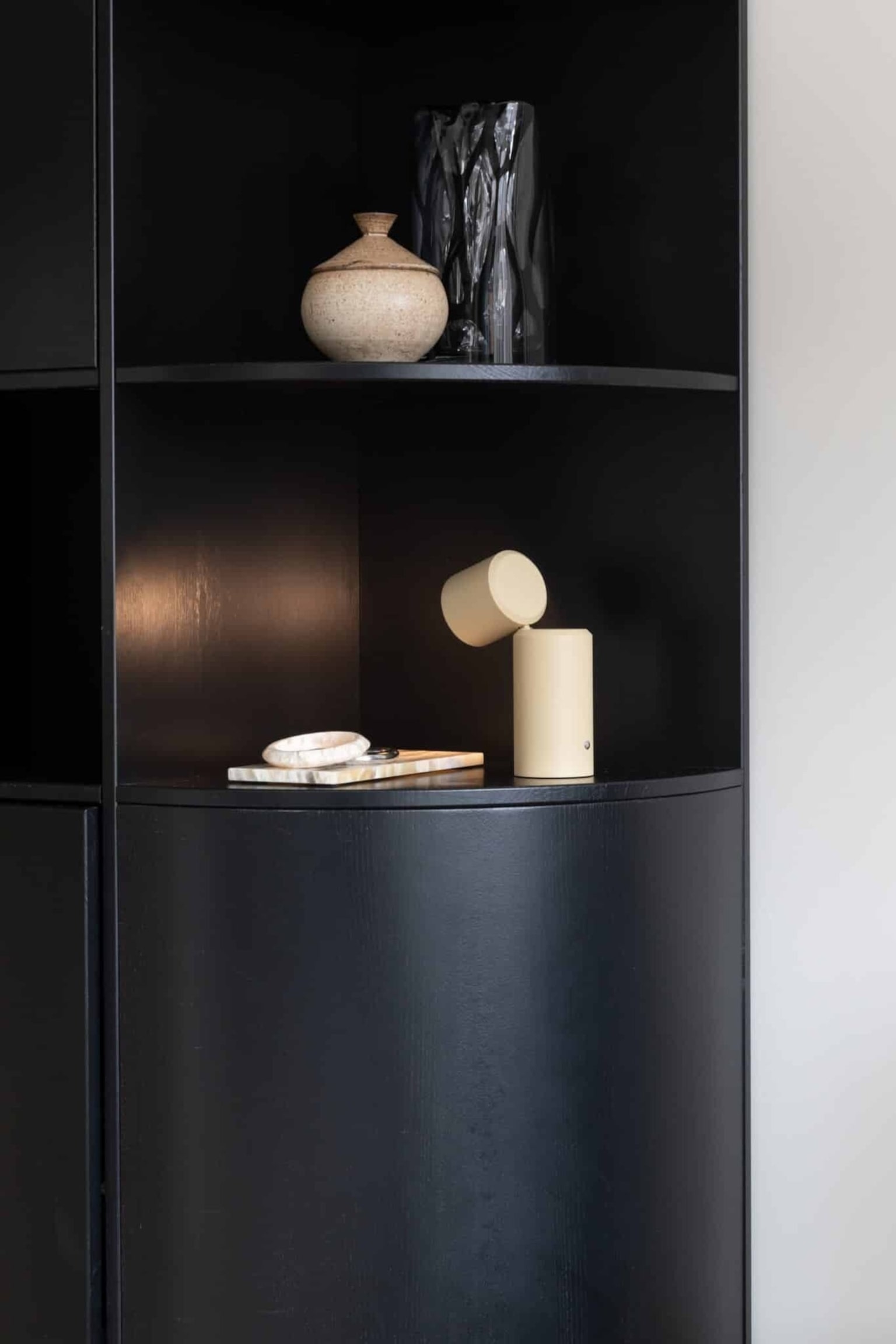 Milan Tischlampe - Beige/Bordeaux/Schwarz - 5