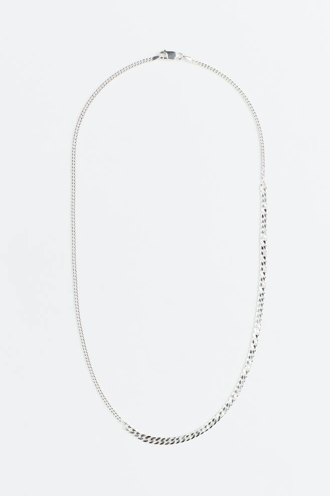 Halskette aus Sterlingsilber - Silberfarben/Sterlingsilber - 2