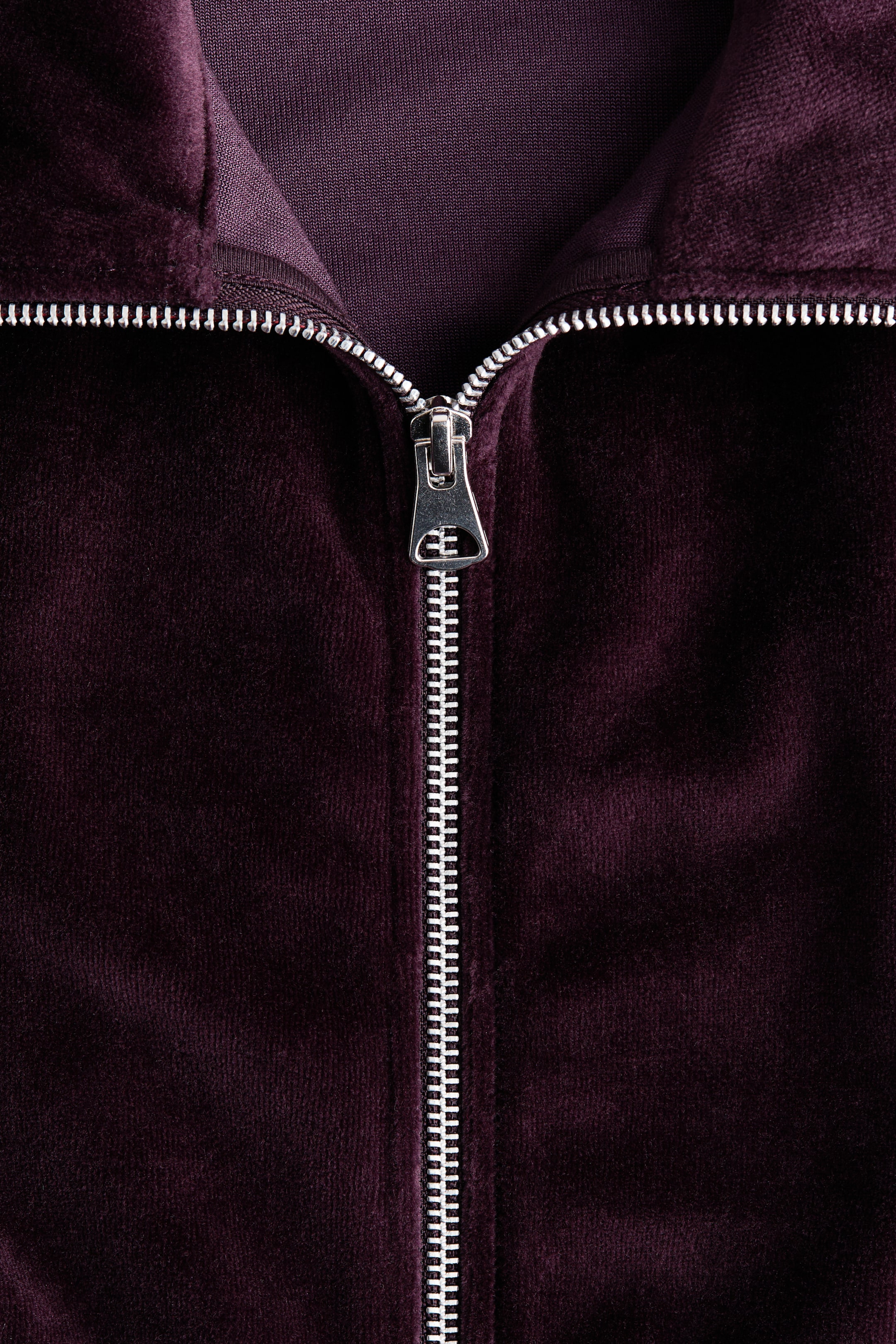 Velour Track Jacket
