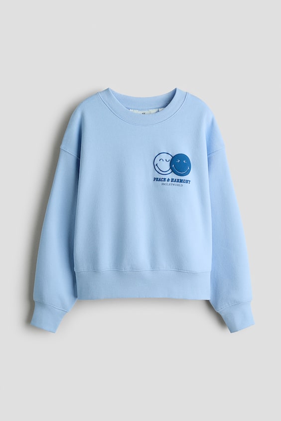Детские худи H&M Sweatshirt with Printed Motif