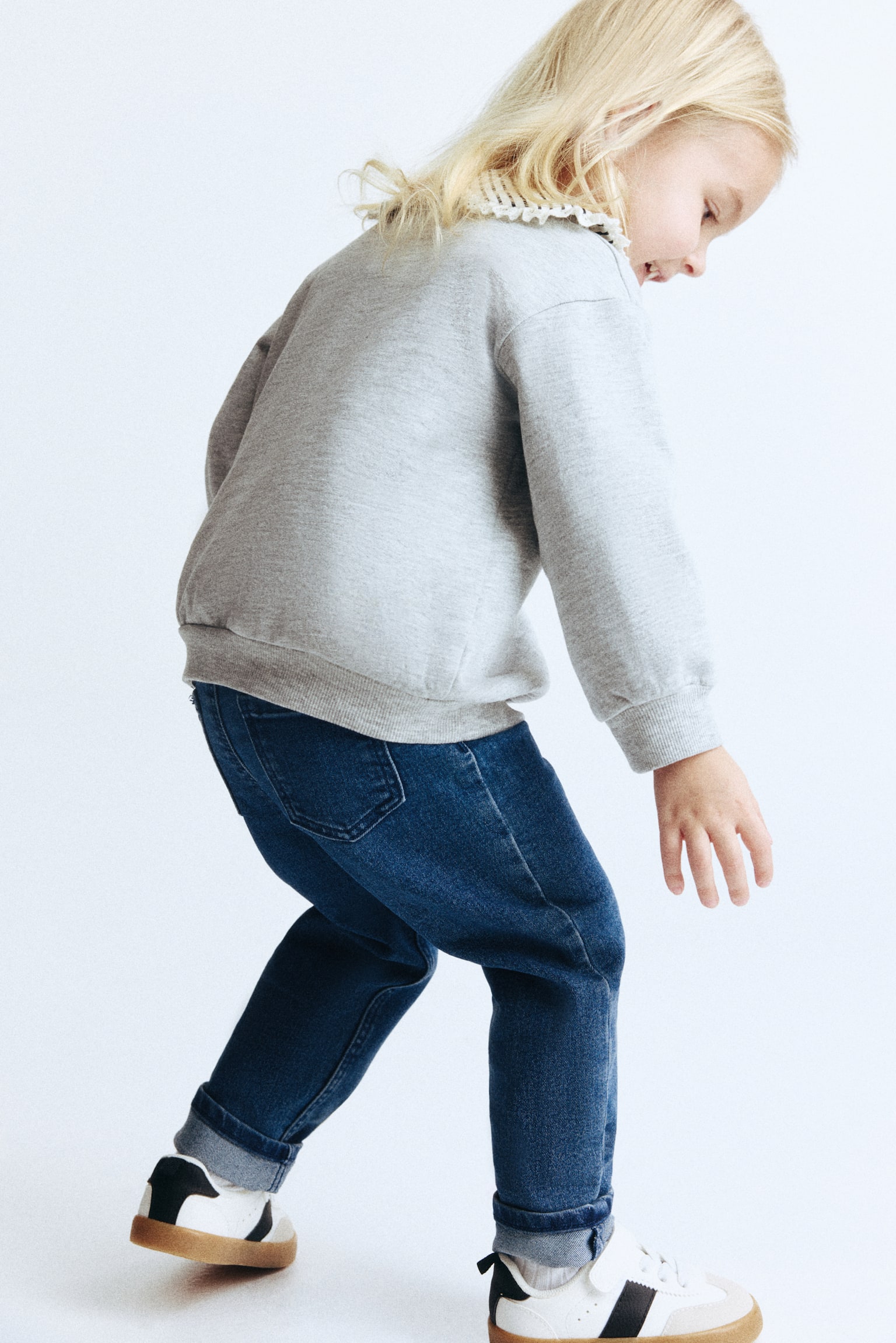 Slim Fit Jeans - Sötét farmerkék/Light denim blue/Fekete/Világosszürke/Világos farmerkék - 7