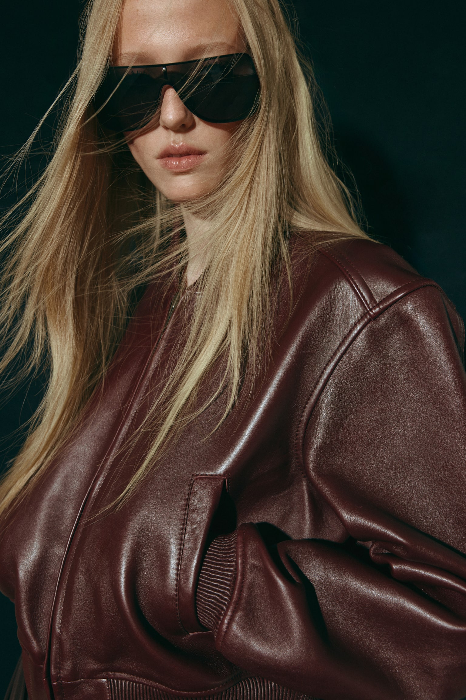 Женские солнцезащитные очки H&M Visor Sunglasses, цвет: Чёрный — фото 3