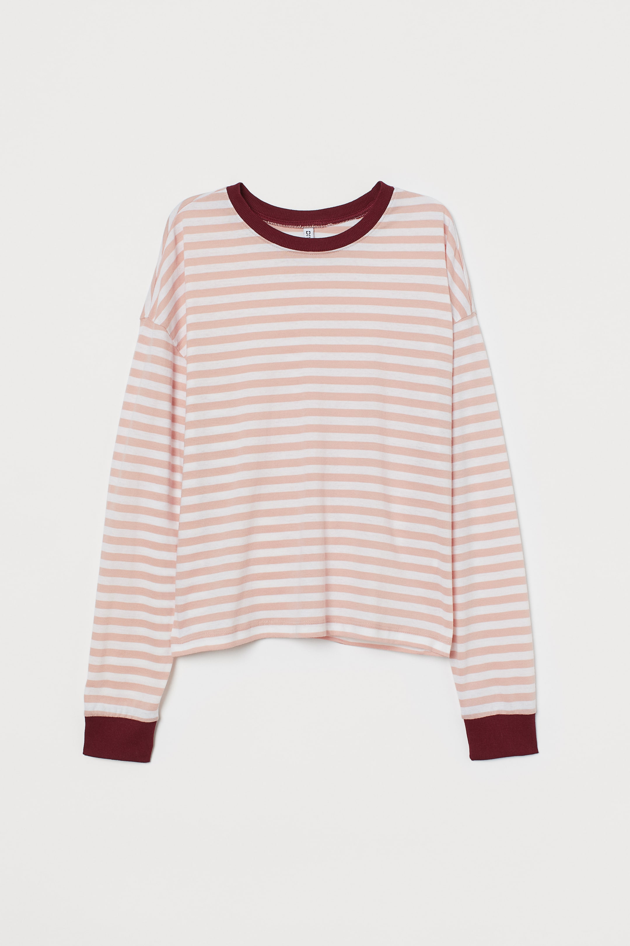 Striped Jersey Top