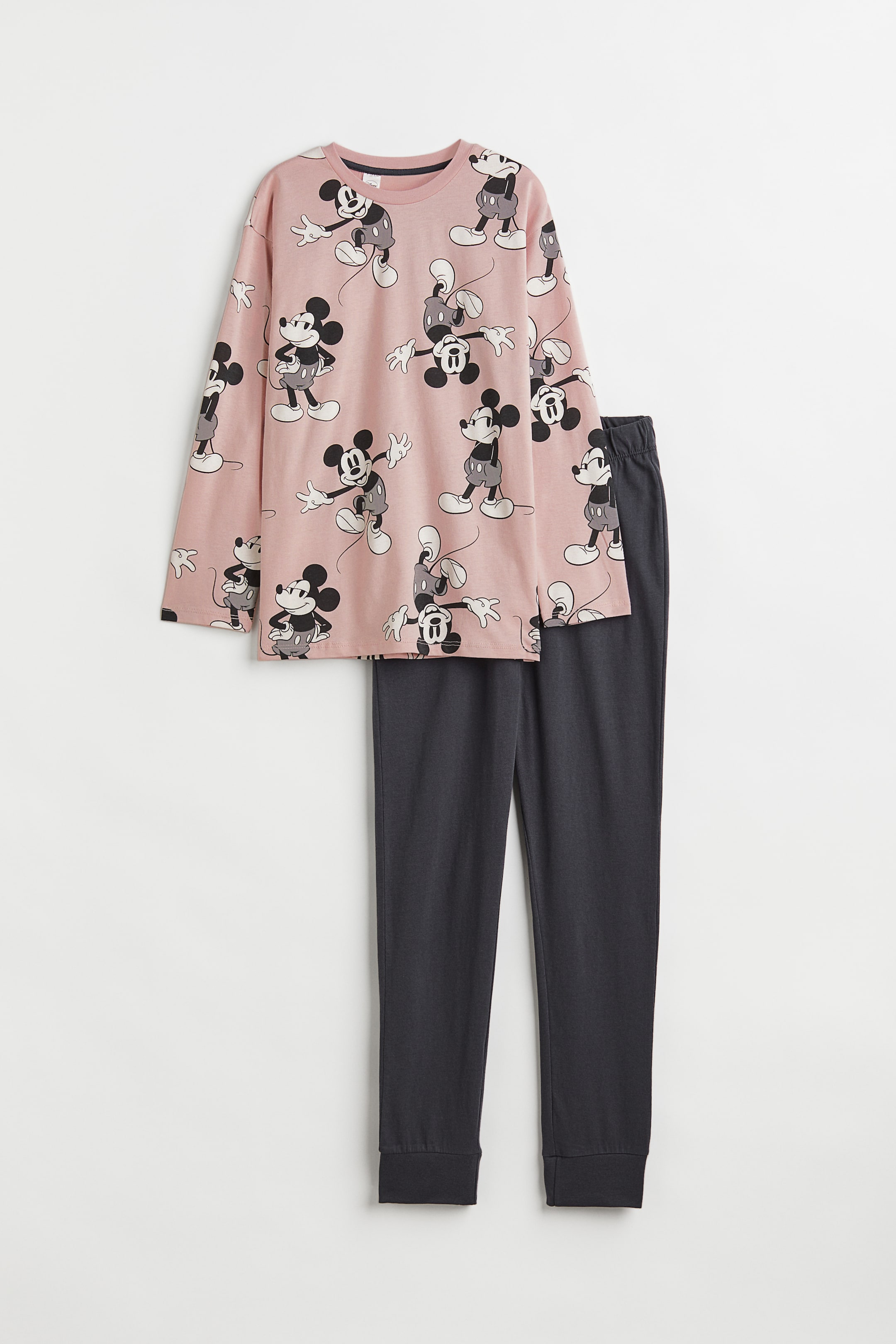 Pigiama in cotone - A maniche lunghe - Azzurro/righe - BAMBINO | H&M IT