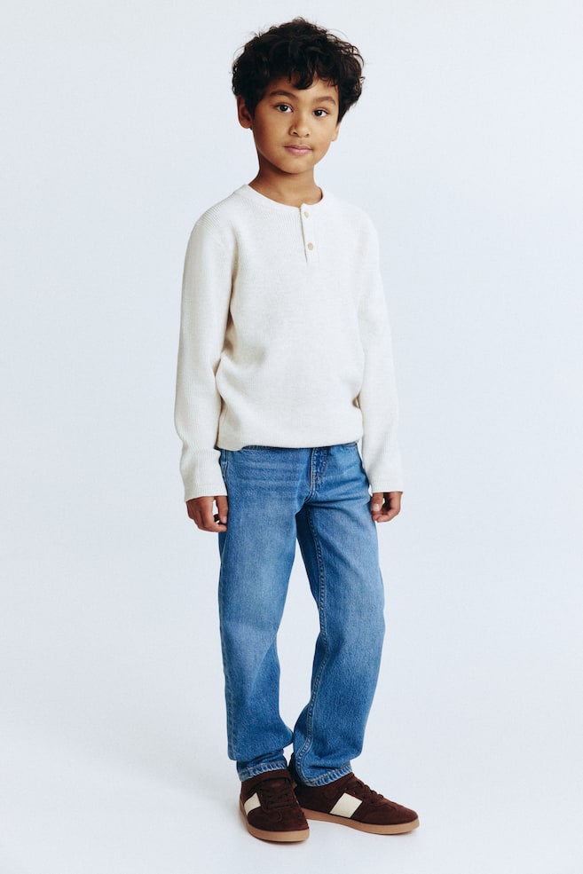 Finn Relaxed Fit Jeans - Denim blue/Denim blue/Light denim blue/Dark gray/Dark gray/Light denim blue/Denim blue - 2