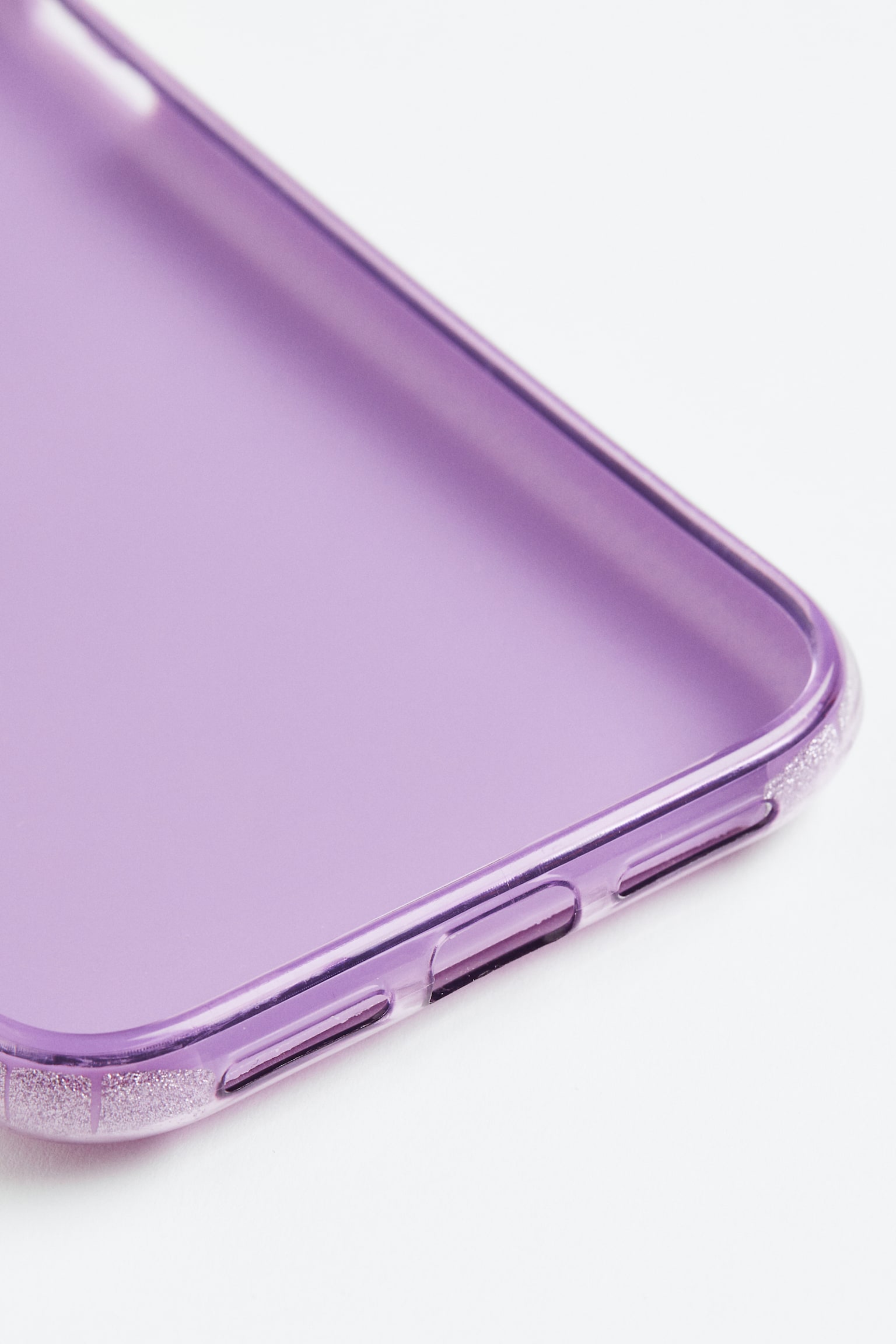 Glittery iPhone case and phone decoration - Purple - 4