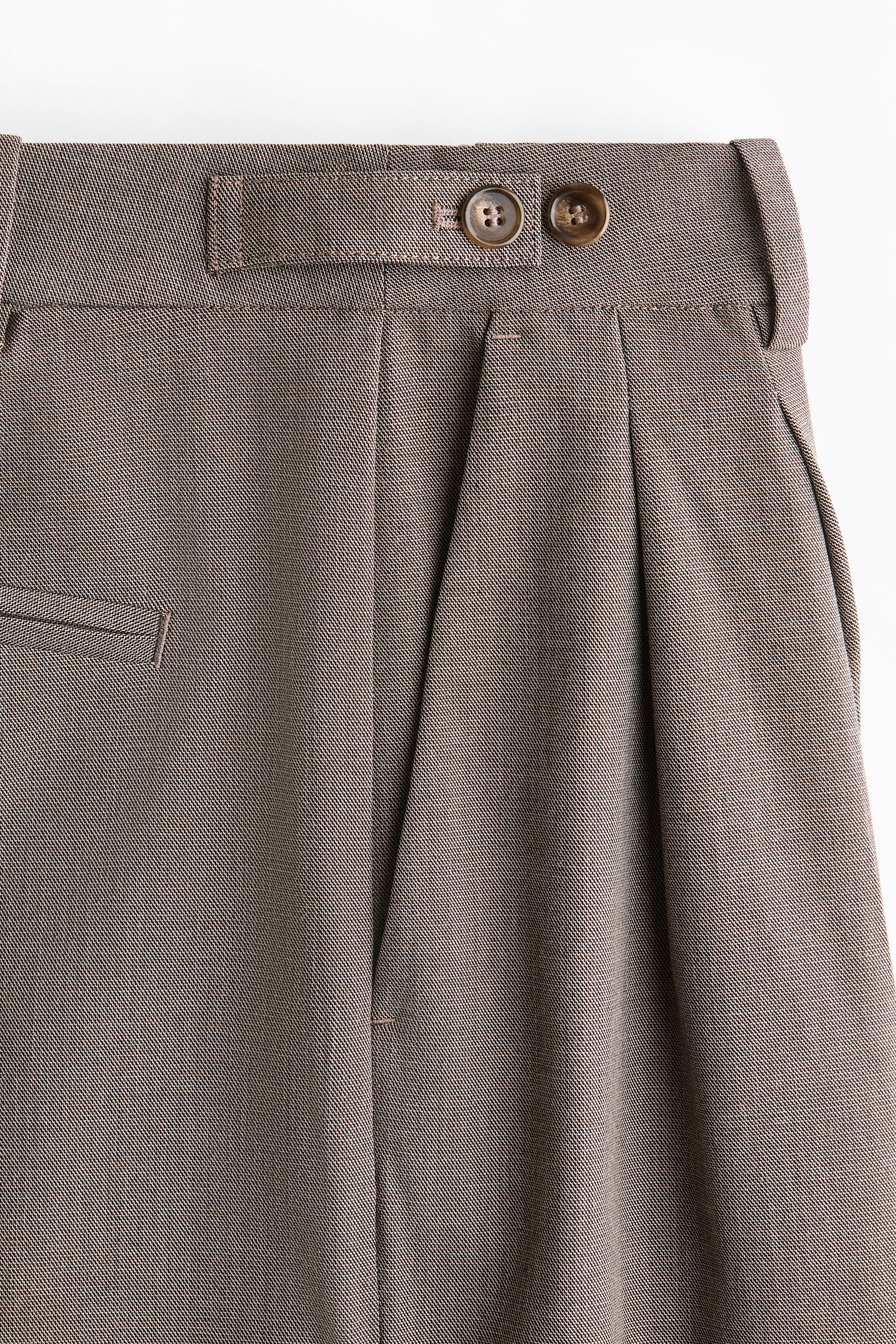 Ampliar la imagen: Pantalón sastre - Gris pardo oscuro - Ladies | H&M MX 2