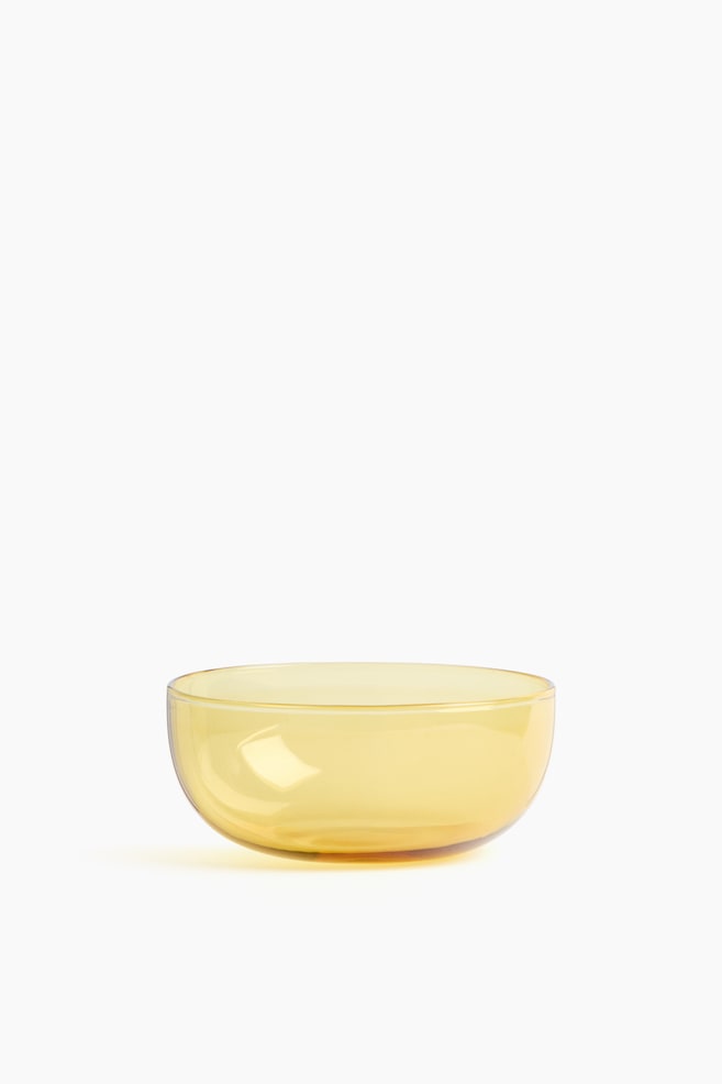 Ciotola in vetro - Giallo - 1