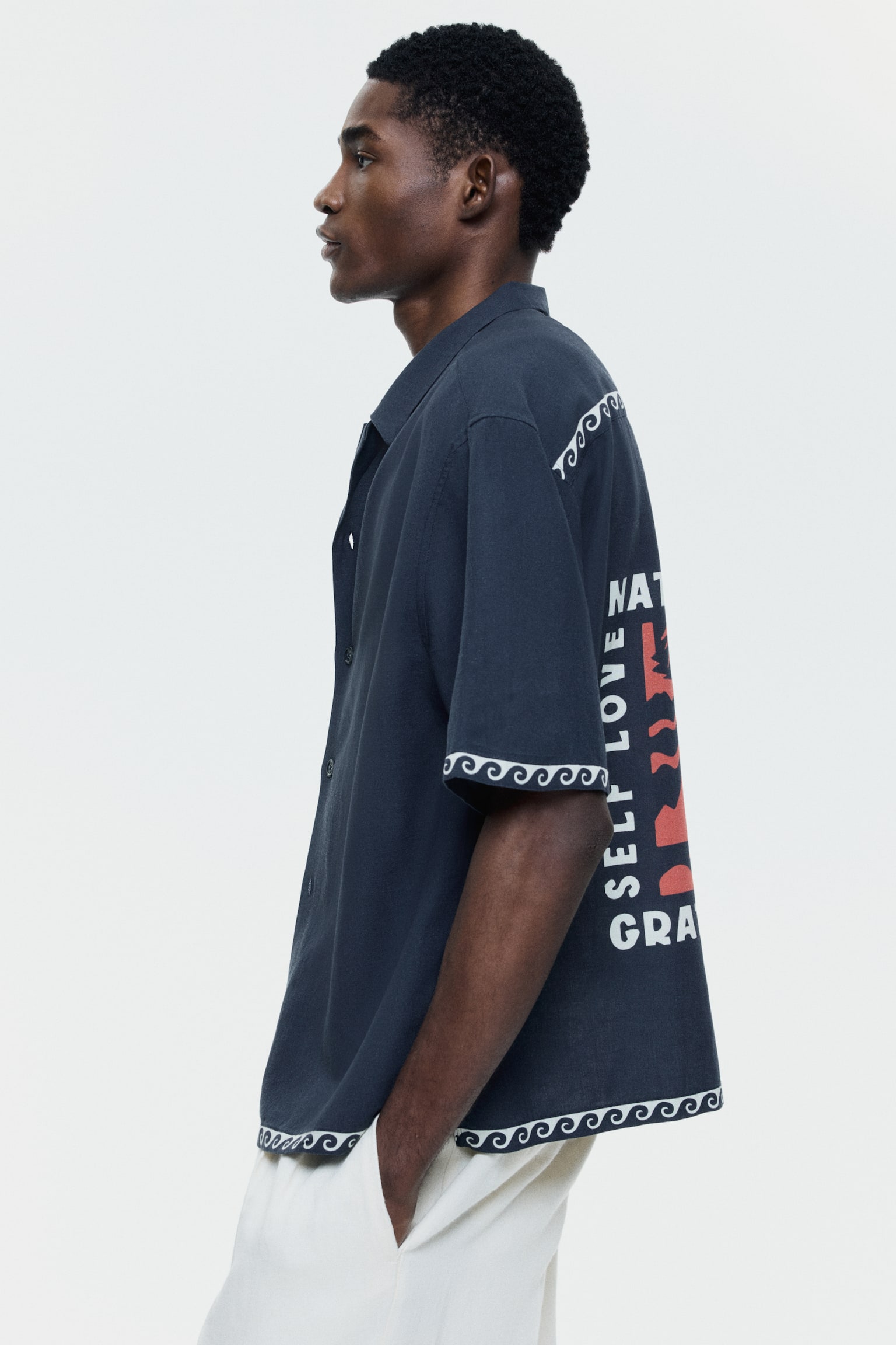 Relaxed Fit Cotton resort shirt - 3