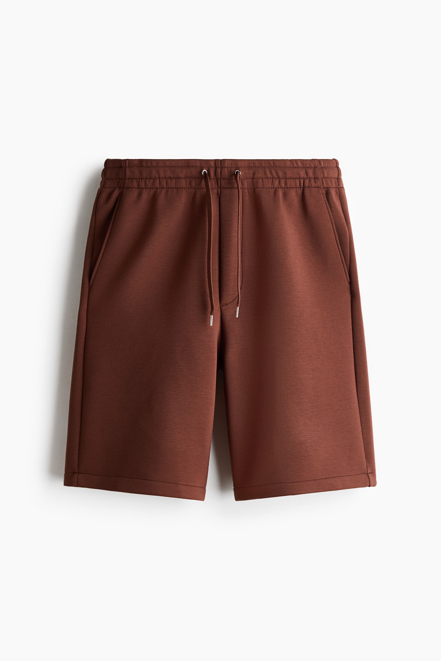 Relaxed Fit Scuba shorts - Brown/Black/Dark grey/Light grey marl - 1
