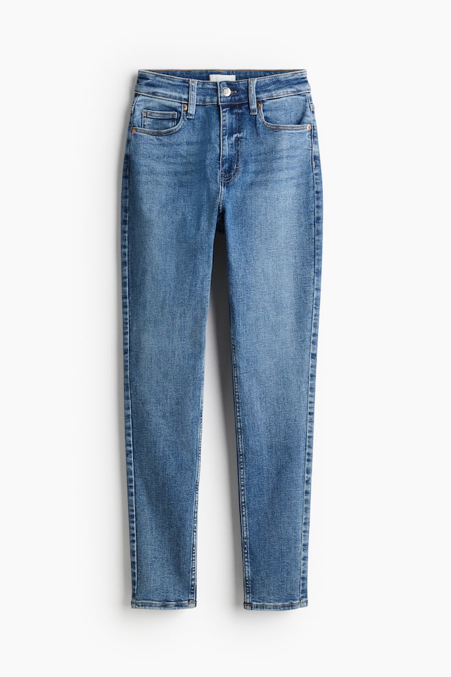 Skinny High Waist Jeans - Denim blue/Denim black/Denim blue/Denim blue/Dark denim blue/Dark denim grey/Light denim blue/Light denim blue/Light denim blue/Light denim blue/Black/Washed out/Denim blue/Light denim blue/Dark denim blue/White - 1