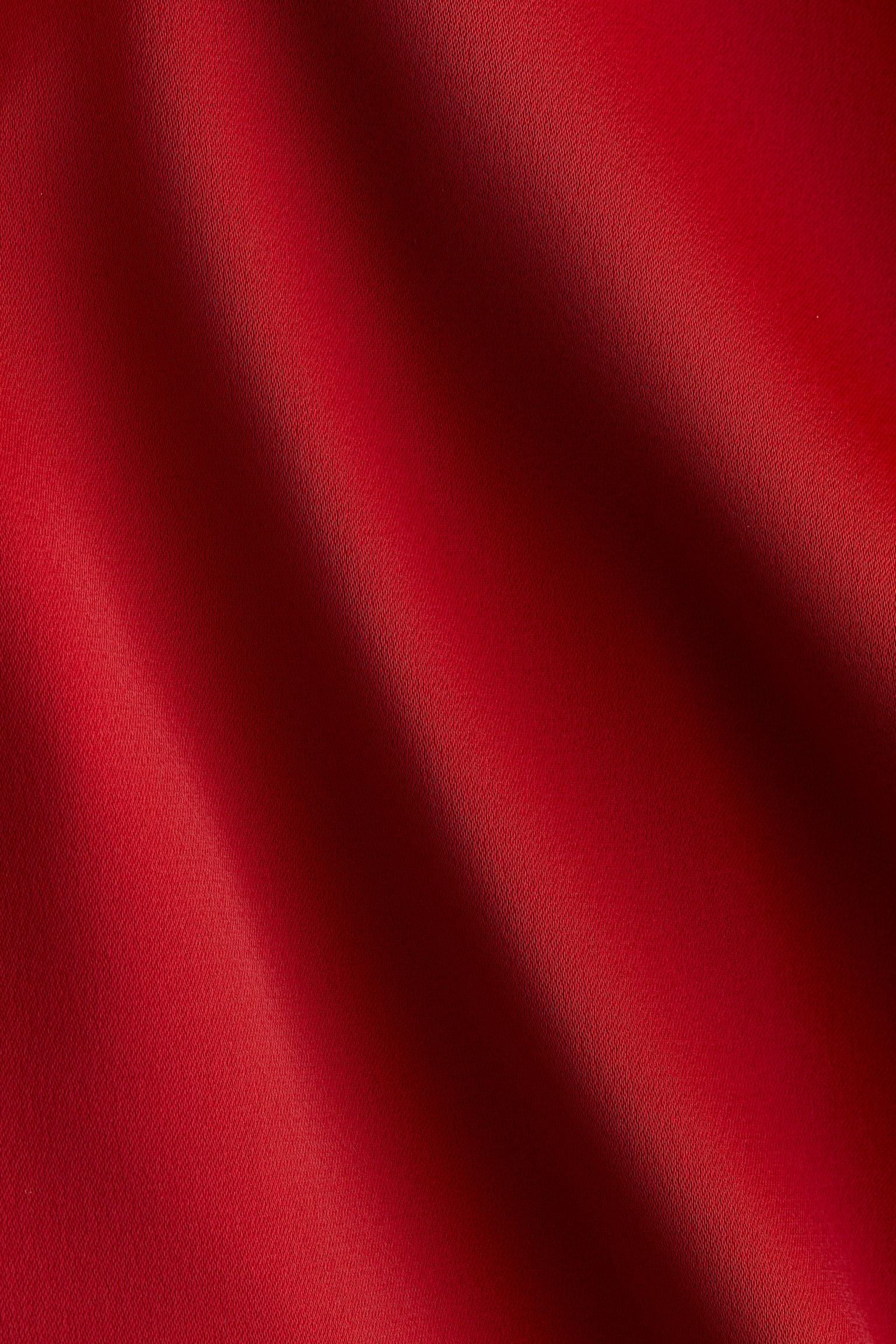 Tie-neck chiffon blouse - Red/Burgundy/Black/White/Navy blue/Paisley pattern - 3