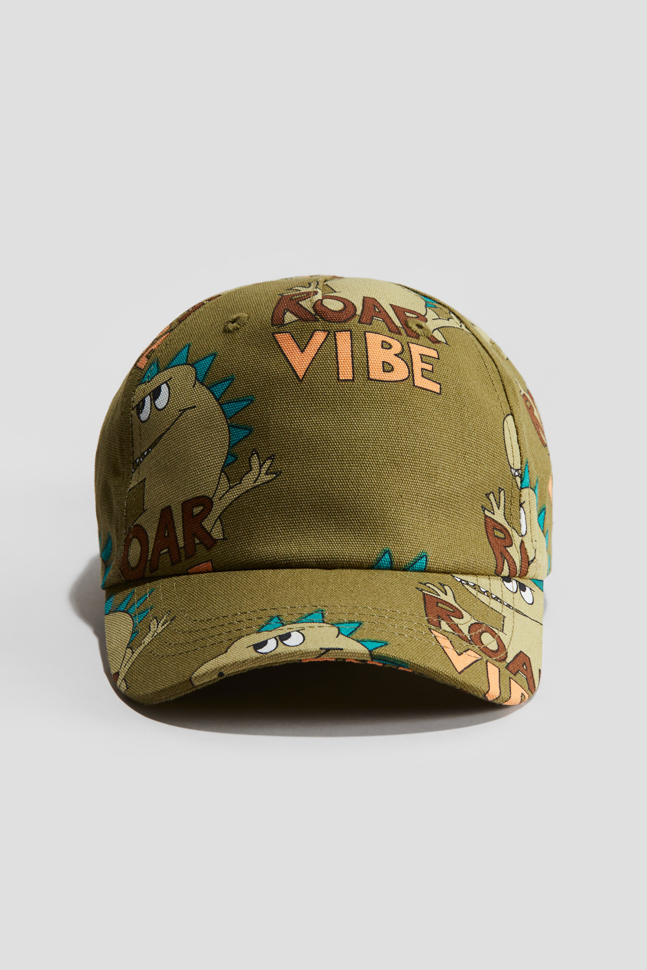 Printed Canvas Cap