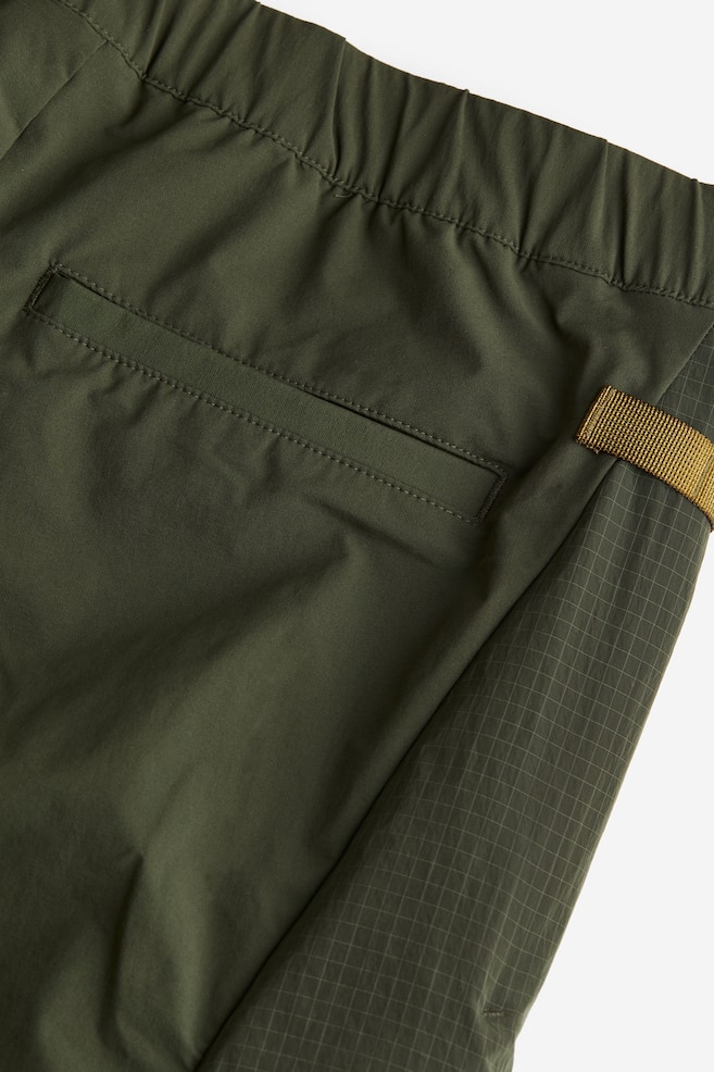 Outdoor parachute trousers - Dark khaki green/Black - 9