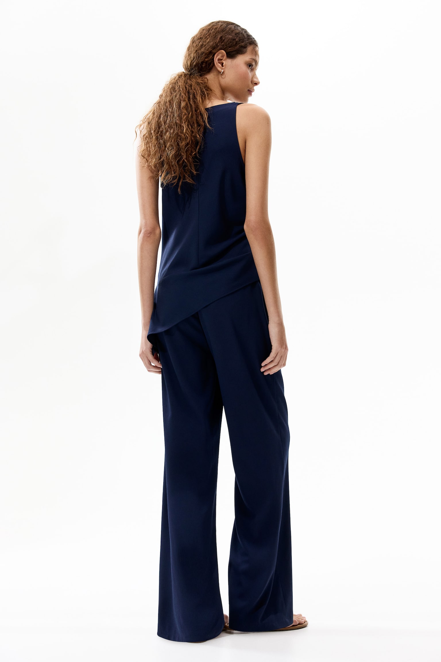 Straight-Leg Crêpe Pants - 4