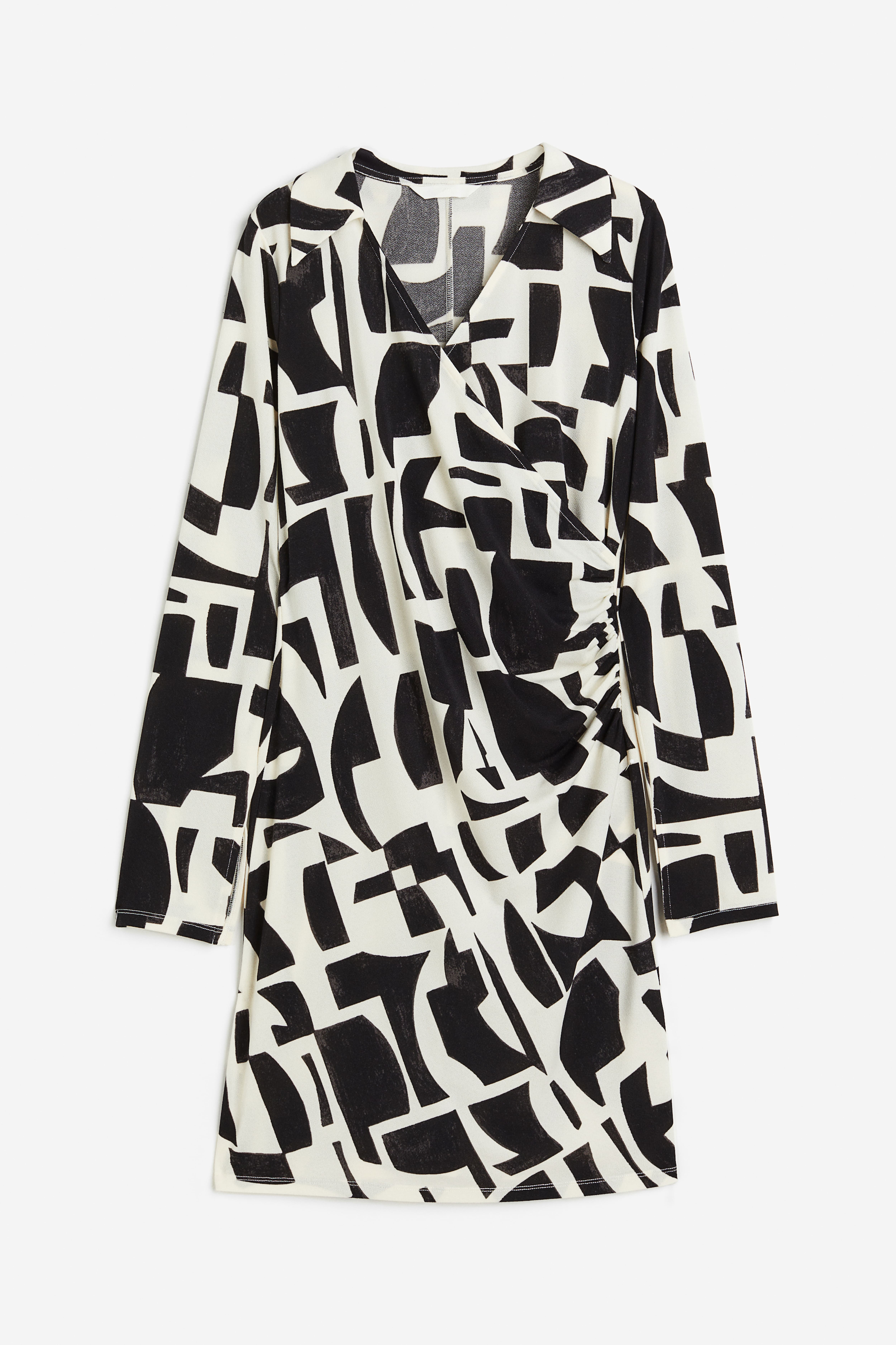 H&m geometric dress best sale