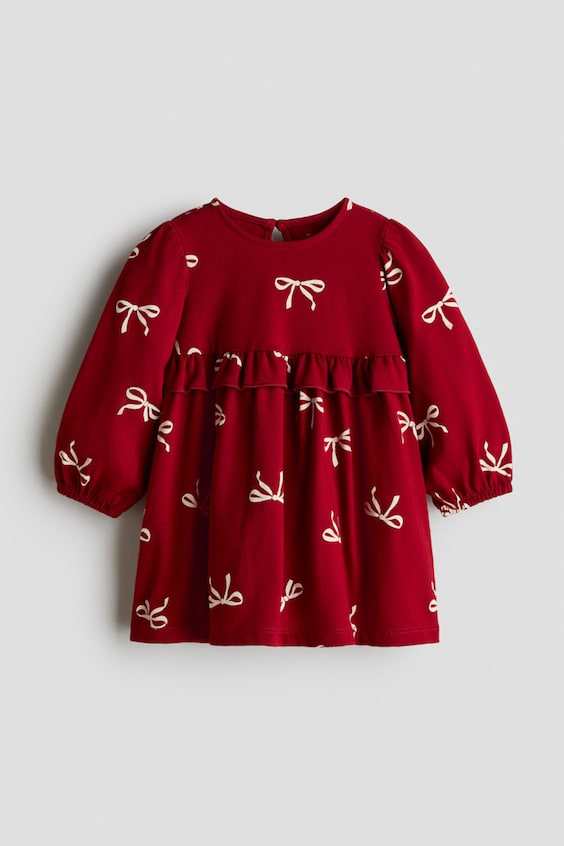 Детские платья H&M Printed Cotton Dress