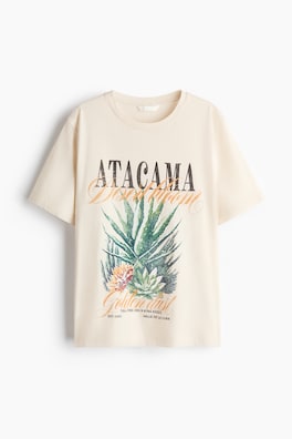 T-shirt med tryck