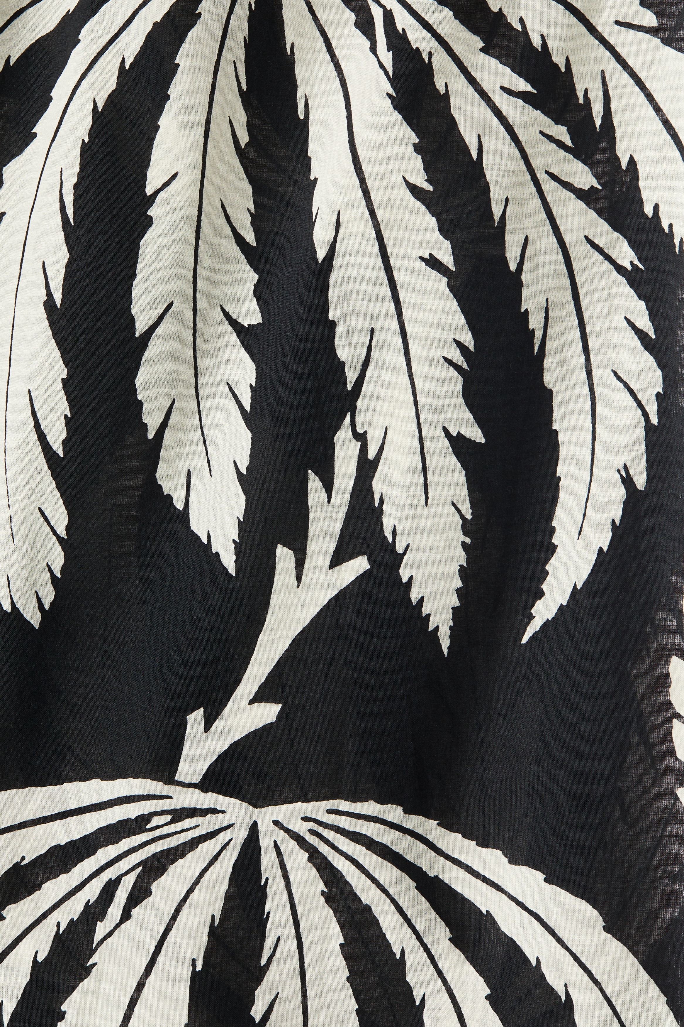 Cotton drawstring trousers