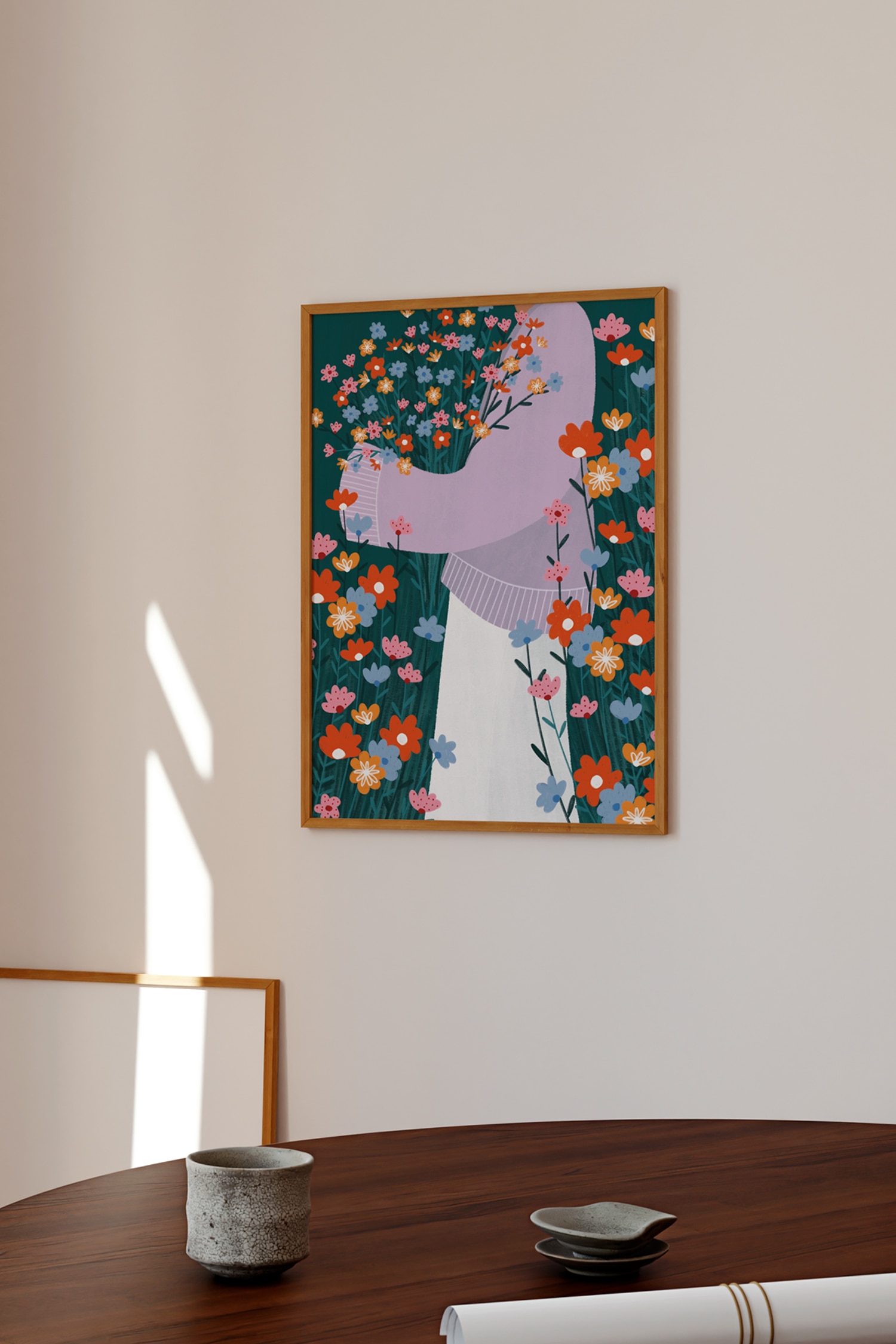 Bea Muller - Wildflower Garden - Flerfarvet